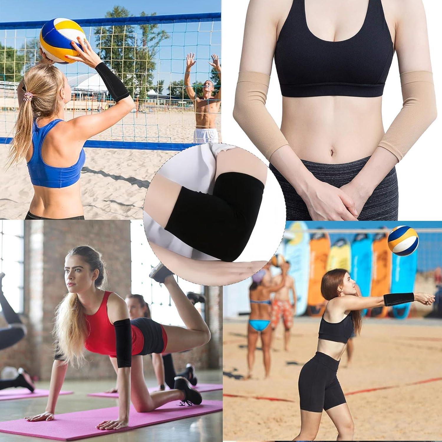 Cubierta de Tatuaje Lyuxzad - 6 Piezas Mangas Negras