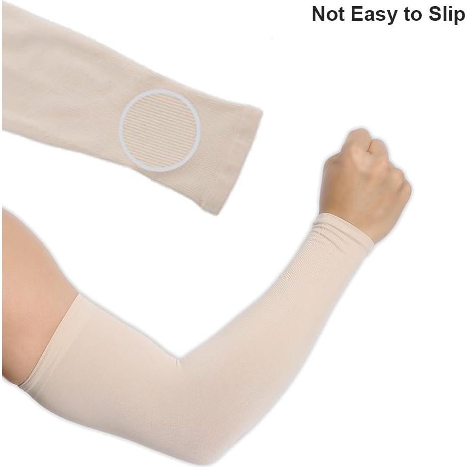Mangas de brazo refrigerantes UV para mujeres y hombres - 3 pares