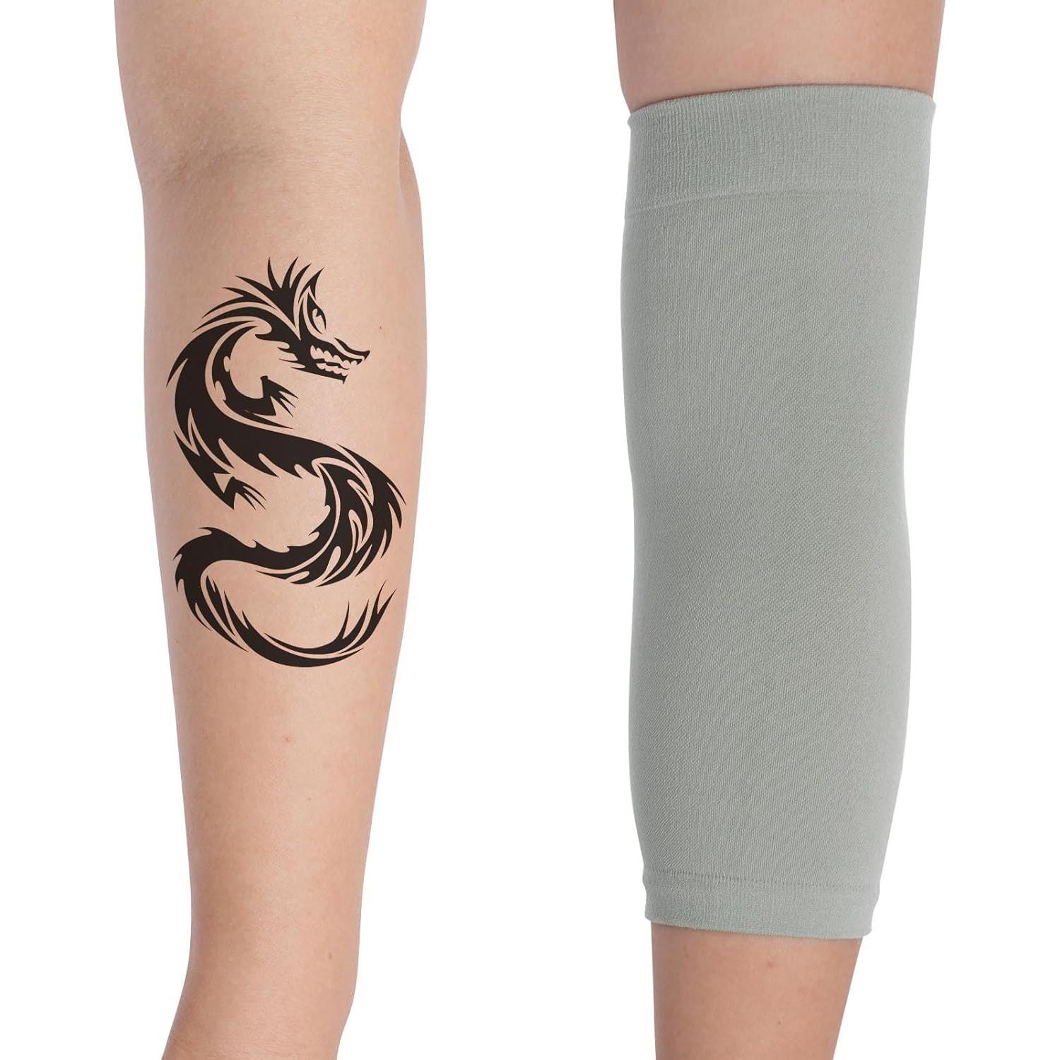 HOVEOX 4 Pares Mangas Cubiertas de Tatuaje Unisex 19 cm