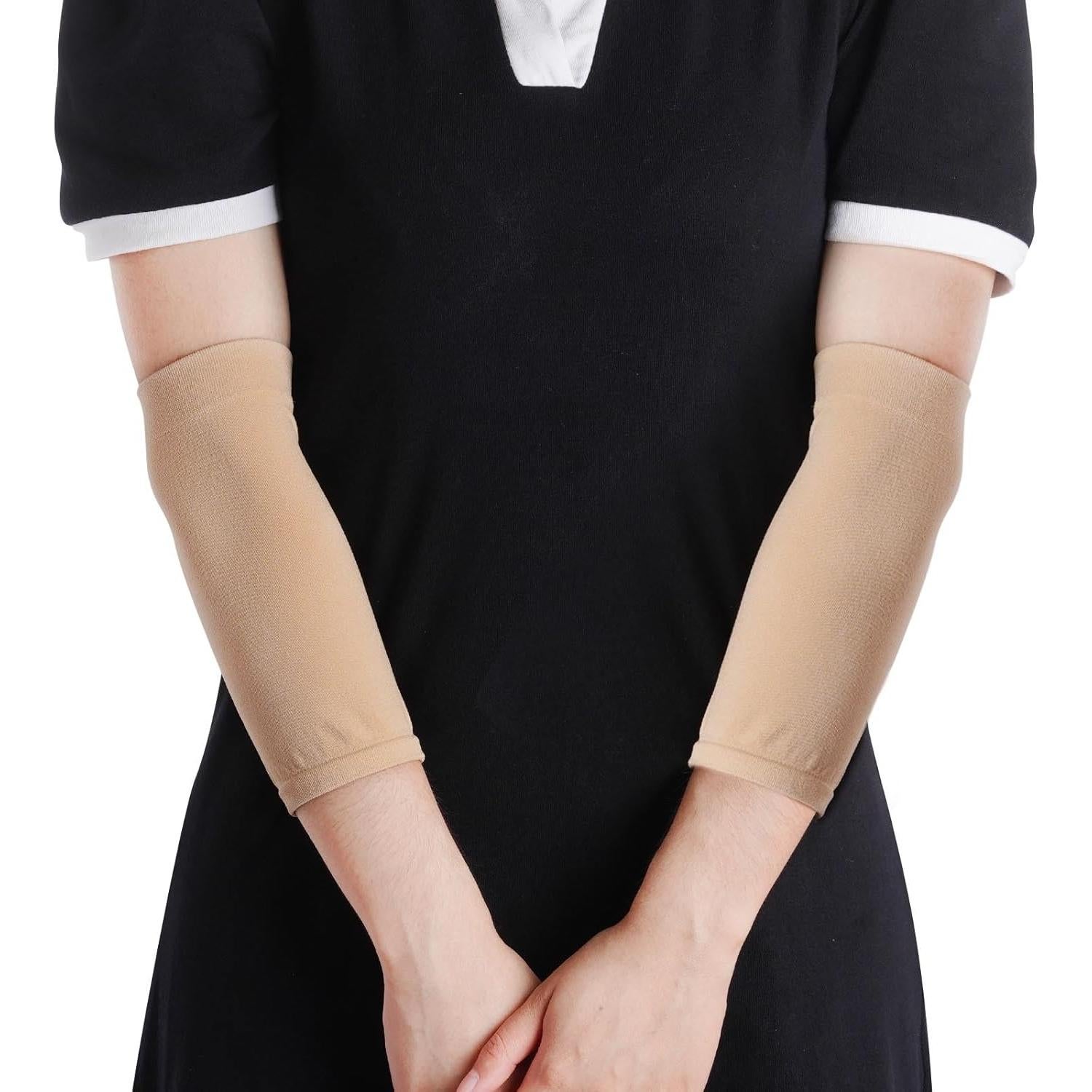 HOVEOX 4 Pares Mangas Cubiertas de Tatuaje Unisex 19 cm