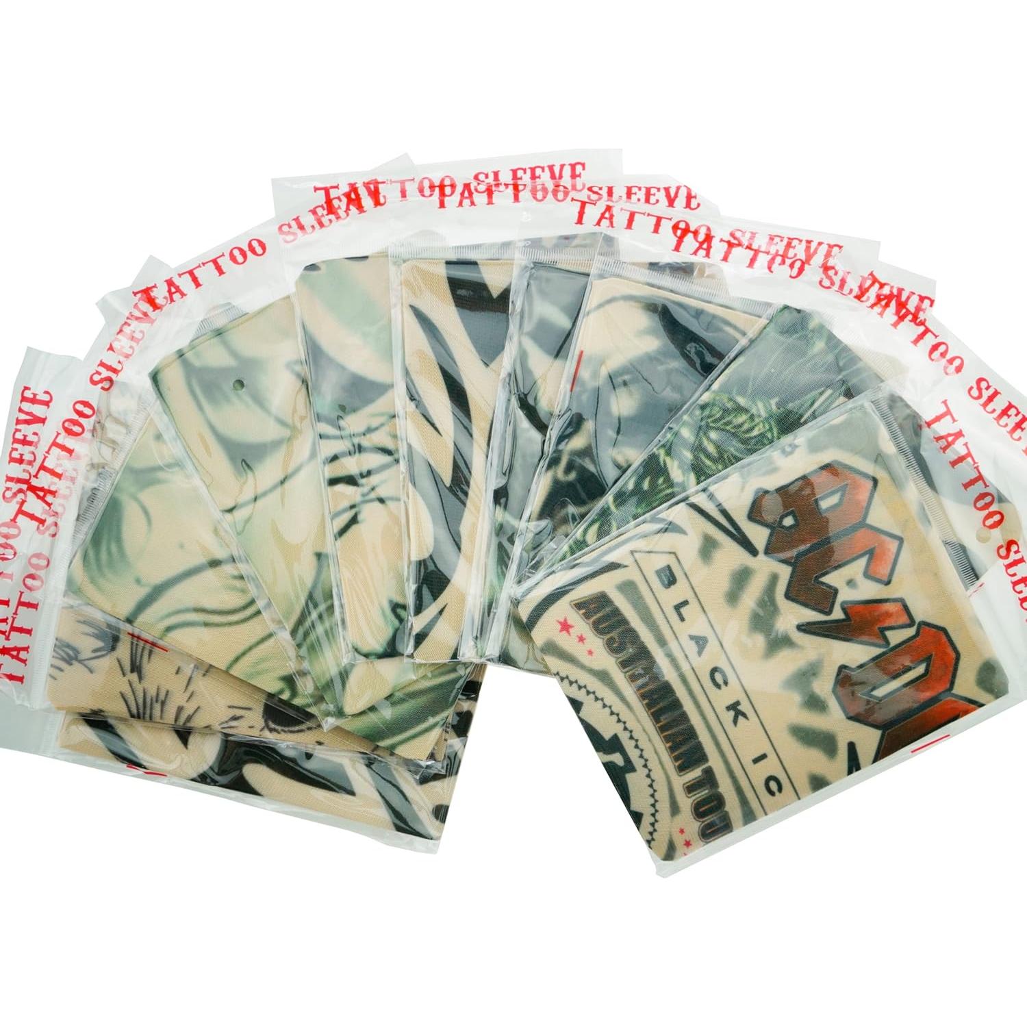 Mangas de Tatuajes Temporales Kare & Kind - 10 Piezas Unisex