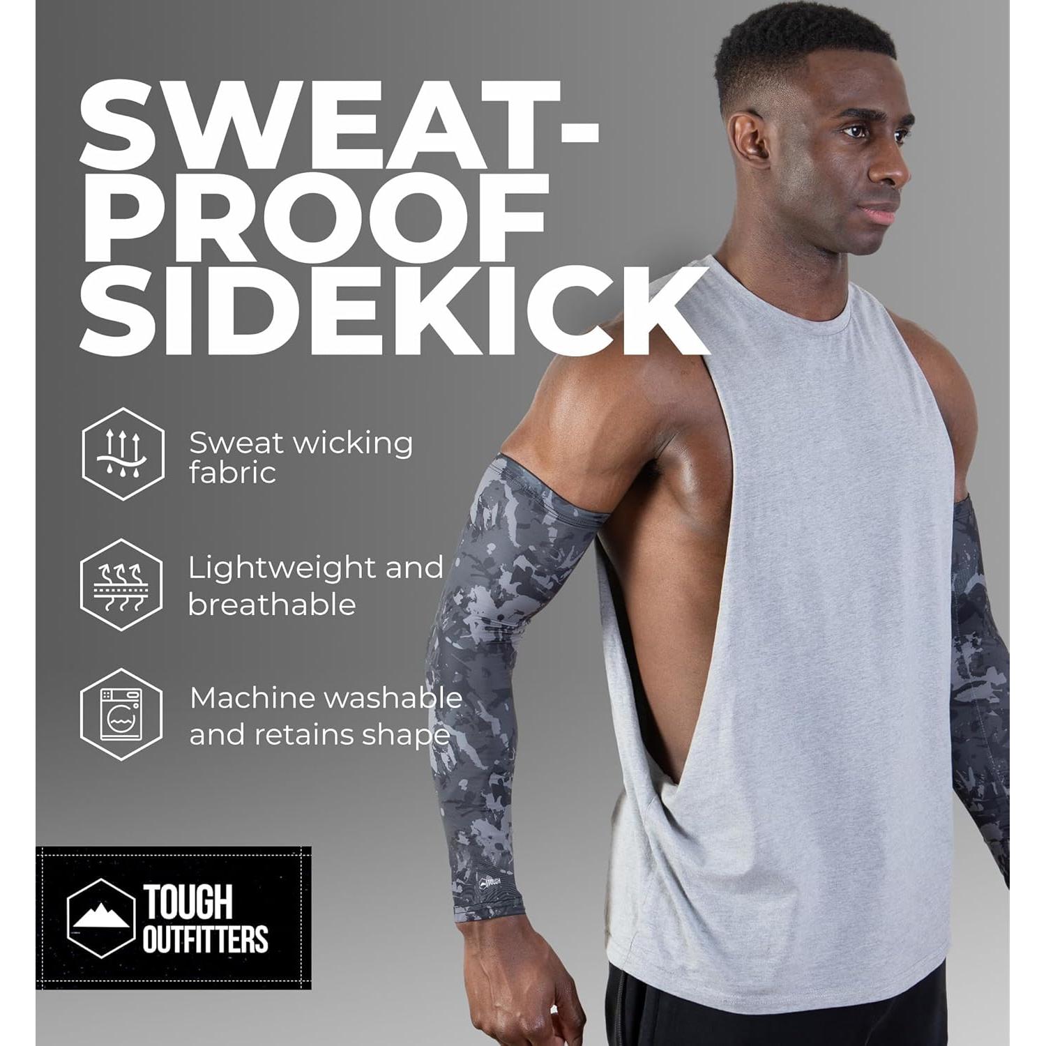 Mangas de Compresión Tough Outdoors para Niños y Adultos - Soporte Deportivo