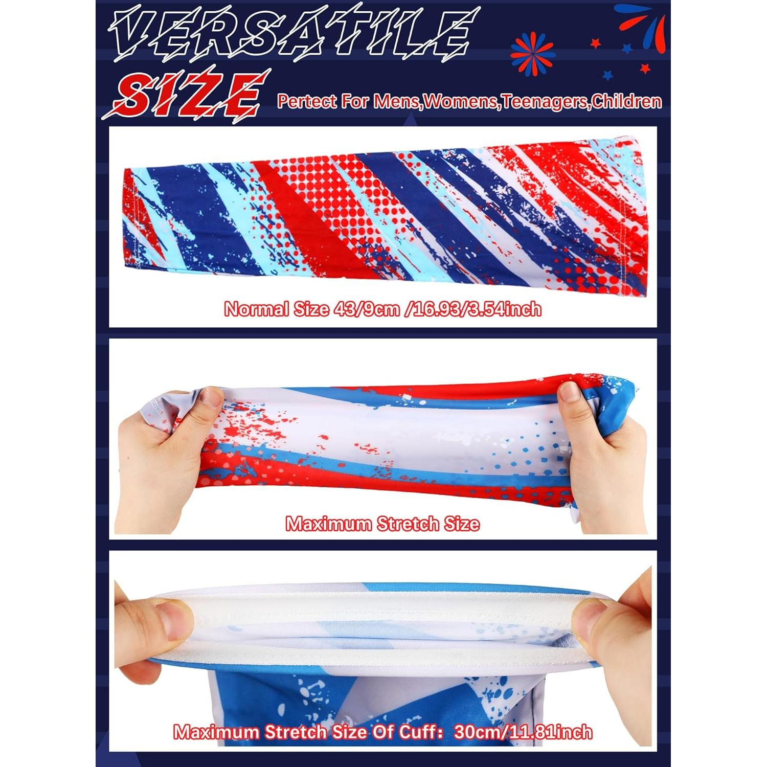 10 Pares Mangas de Protección Solar UV Unisex - Poliester L