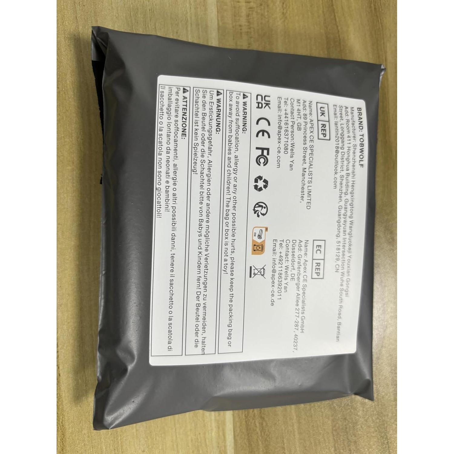 Manguitas de Compresión para Brazo TOBWOLF - Tamaño S