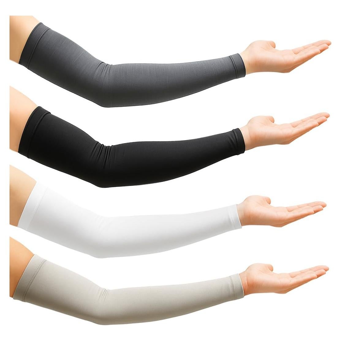 Manga Protectora de Tatuaje 4 Pares para Hombres y Mujeres