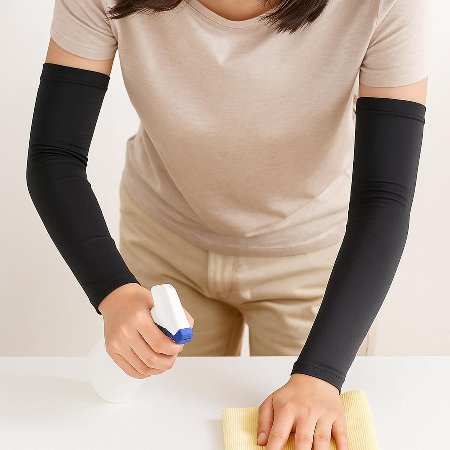 Manga Protectora de Tatuaje 4 Pares para Hombres y Mujeres