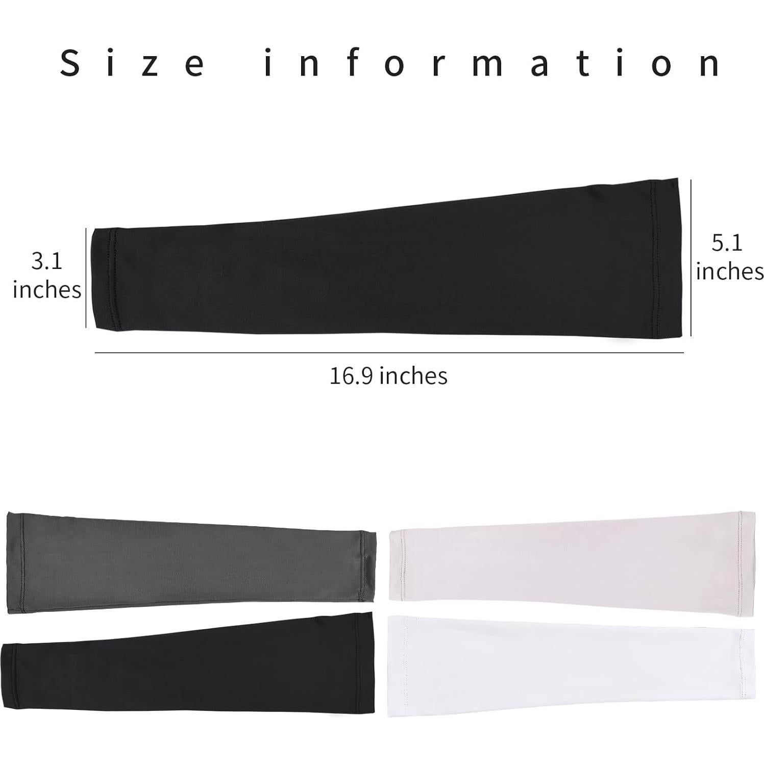 Manga Protectora de Tatuaje 4 Pares para Hombres y Mujeres