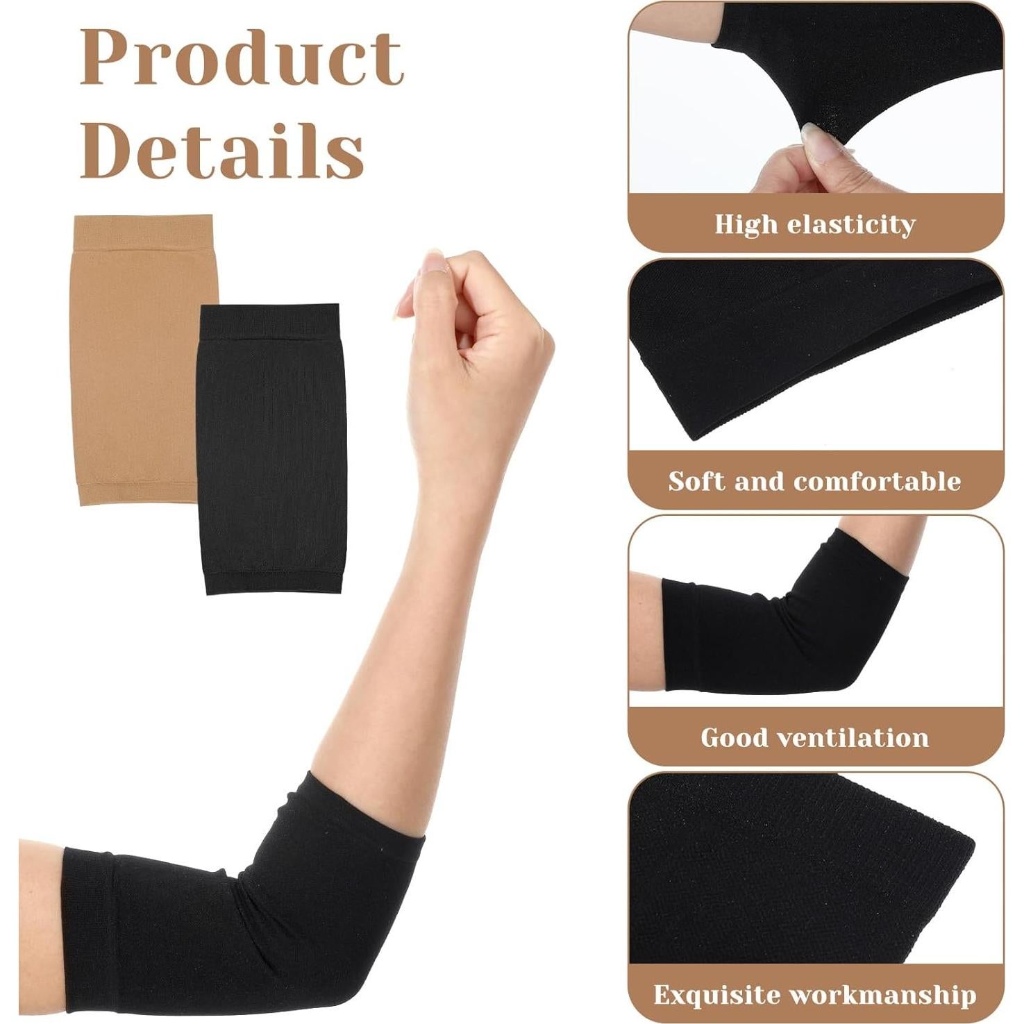 Mangas Cubridoras de Tatuajes Unisex Ajcotahm 18cm UV