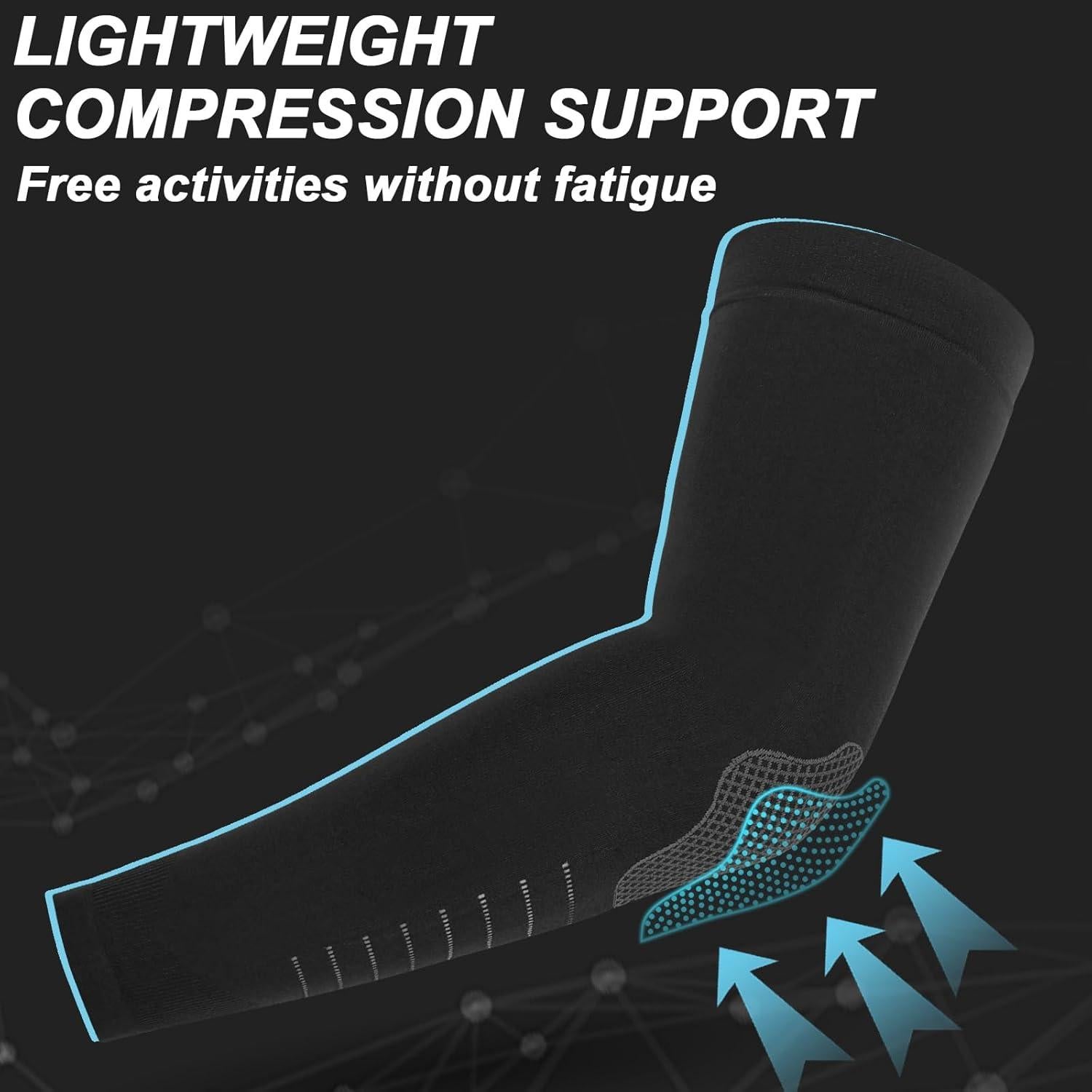 Mangas de Protección Solar UV ROCKTAKIN - 4 Pares Unisex