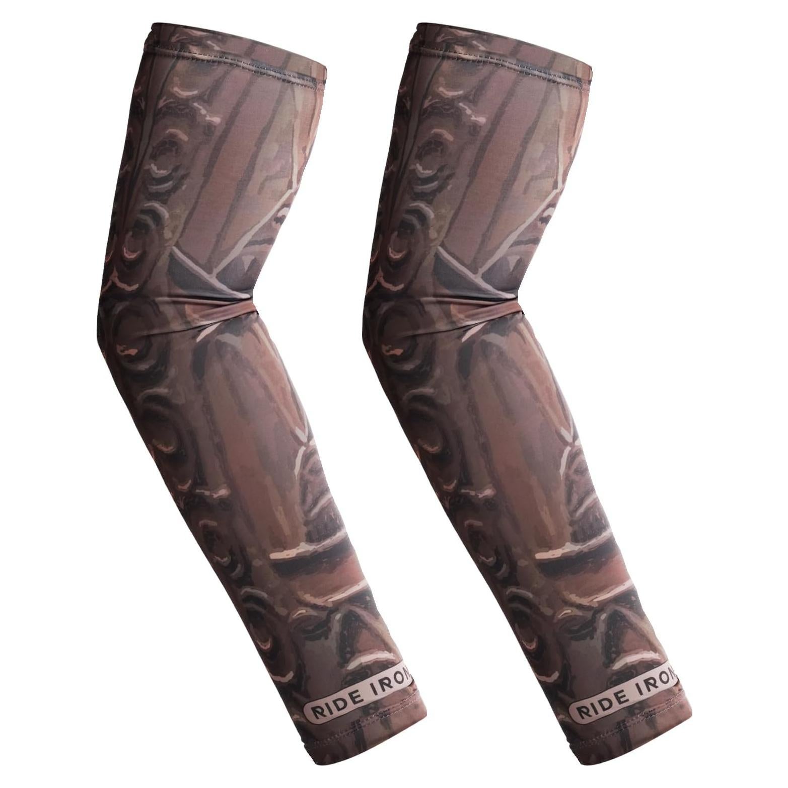 Mangas de compresión deportivas UPF50+ para brazos - Talla L