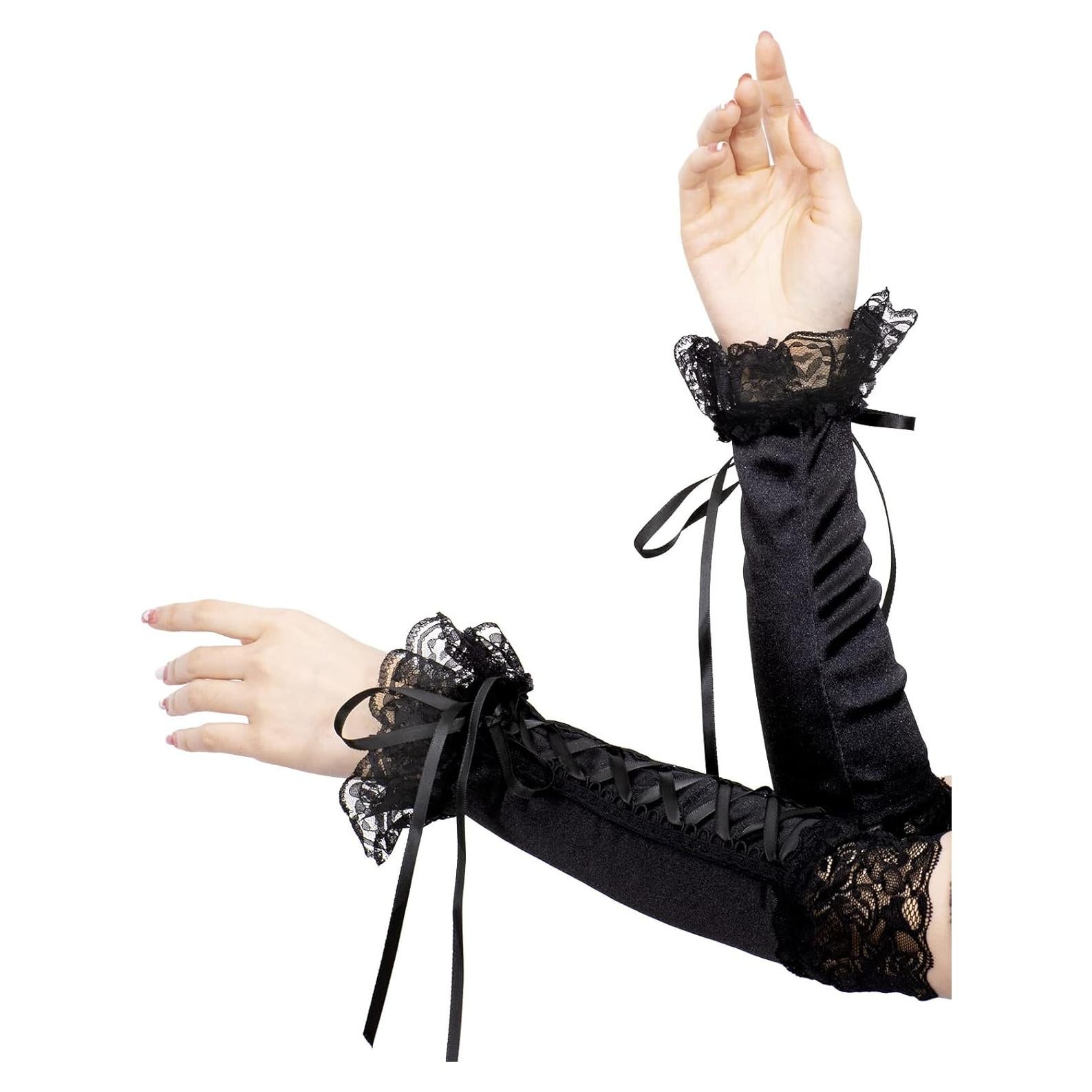 Guantes Sin Dedos JISEN para Mujeres Estilo Steampunk