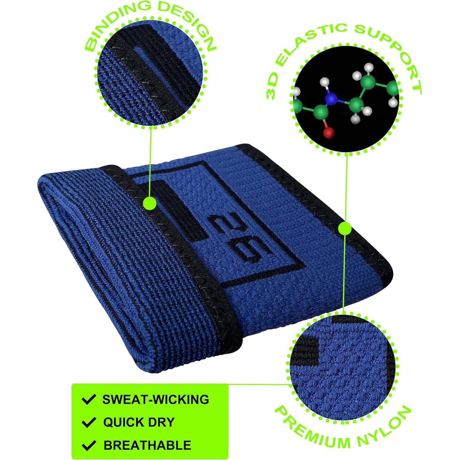 Banda de Sudor para Muñeca Element 26 - Absorbente, 4 Piezas