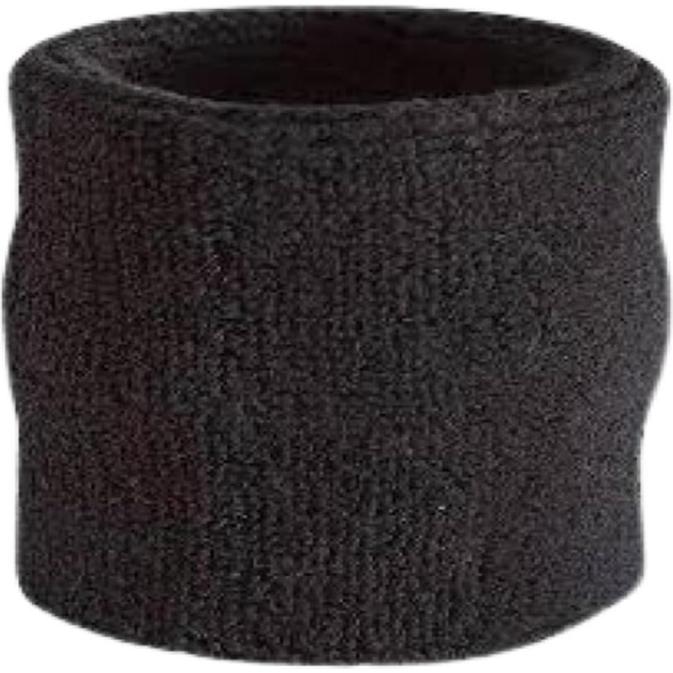 Banda Deportiva de Sudor Genérico 3 Pulgadas Algodón Negro