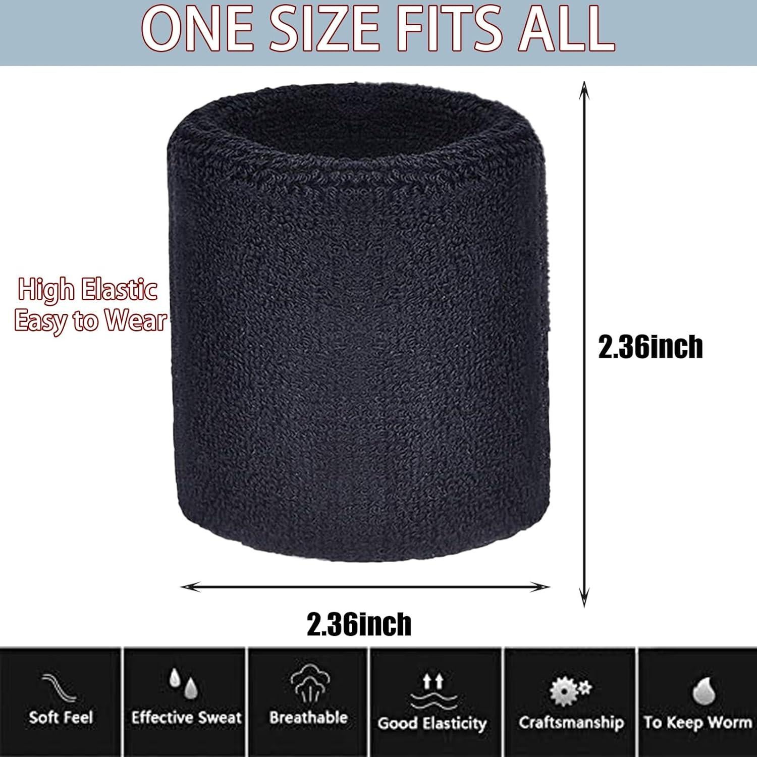 Muñequera Elástica Magicorange para Niños - 2 Pares Absorbentes