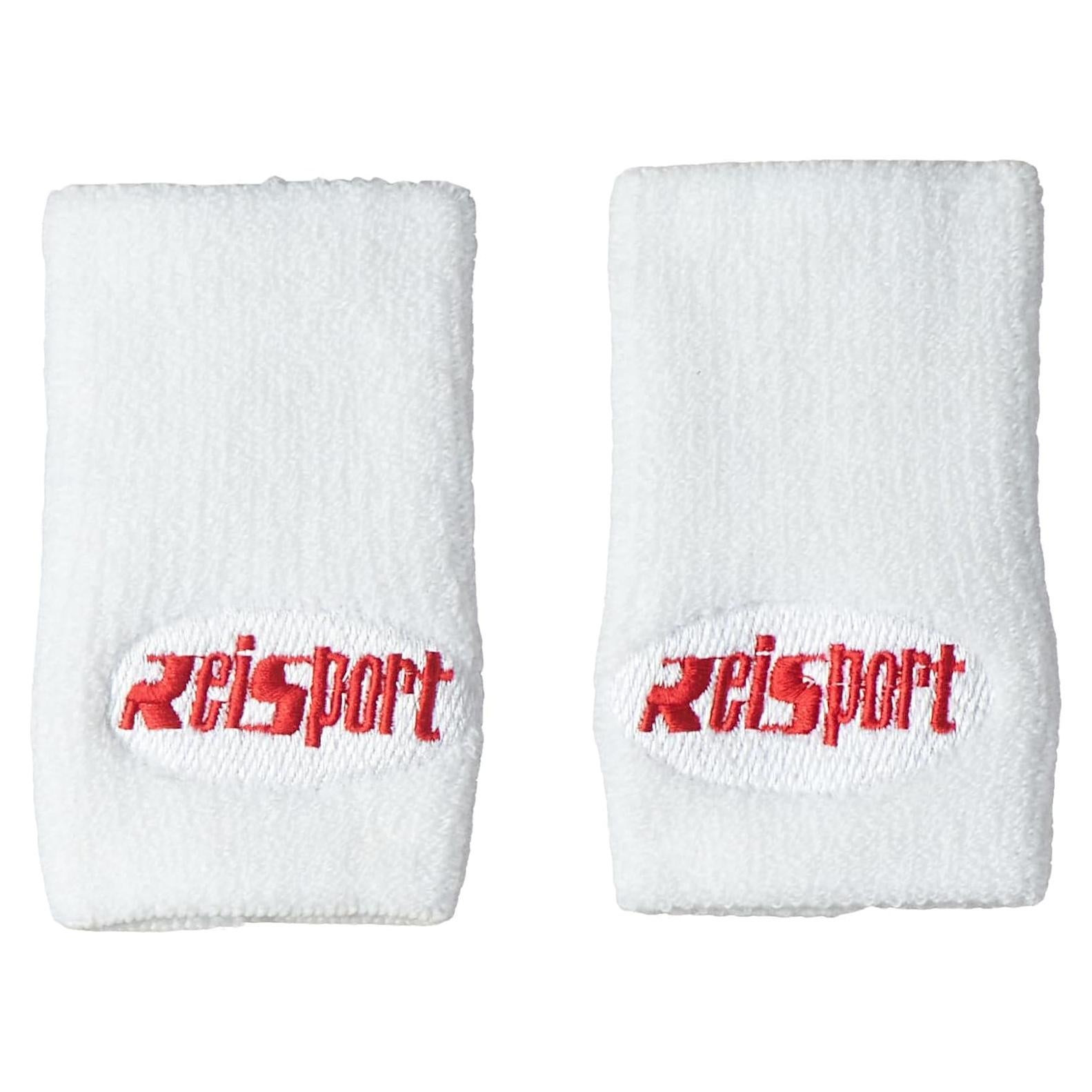 Muñequera de Gimnasia Reisport - Protección Unisex Blanca