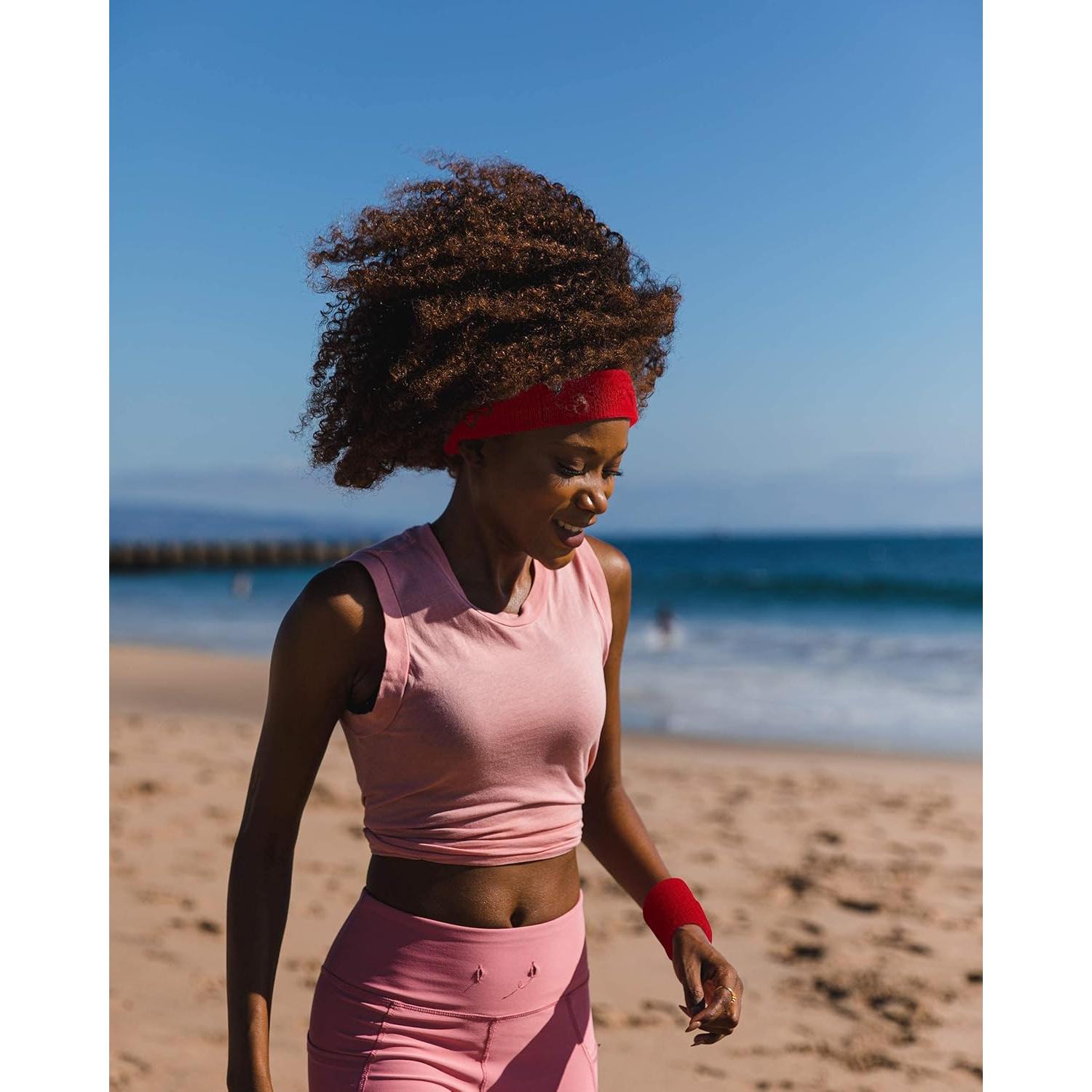 Suddora Sweatbands Set, Moisture Wicking 2 Wristbands and 1 Headband, Breathable Terry Cloth Athletic Bands for Basketball, Tennis, Yoga, Gym, Sweat Bands for Costumes and Cosplay