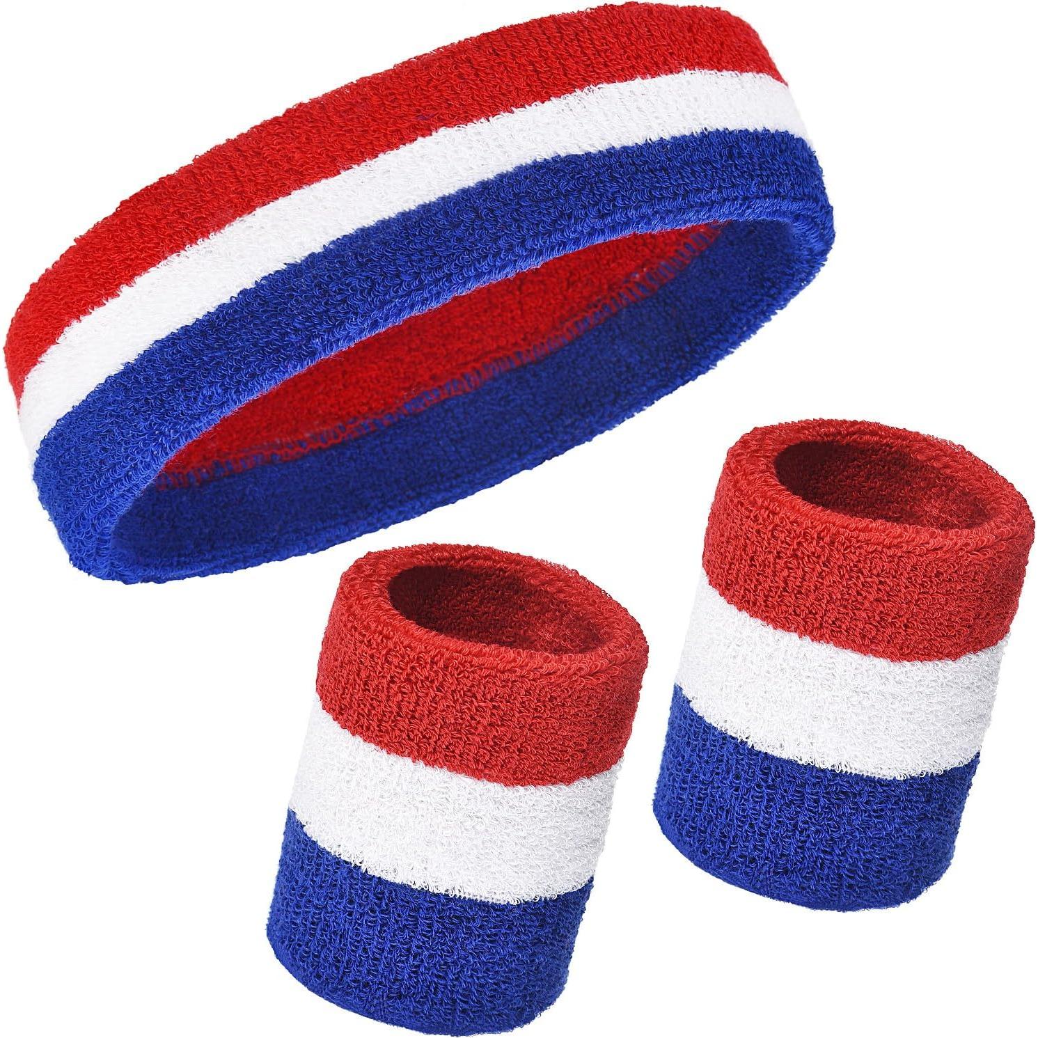 Conjunto de Bandas de Sudor Bememo 12 Pcs para Deportes