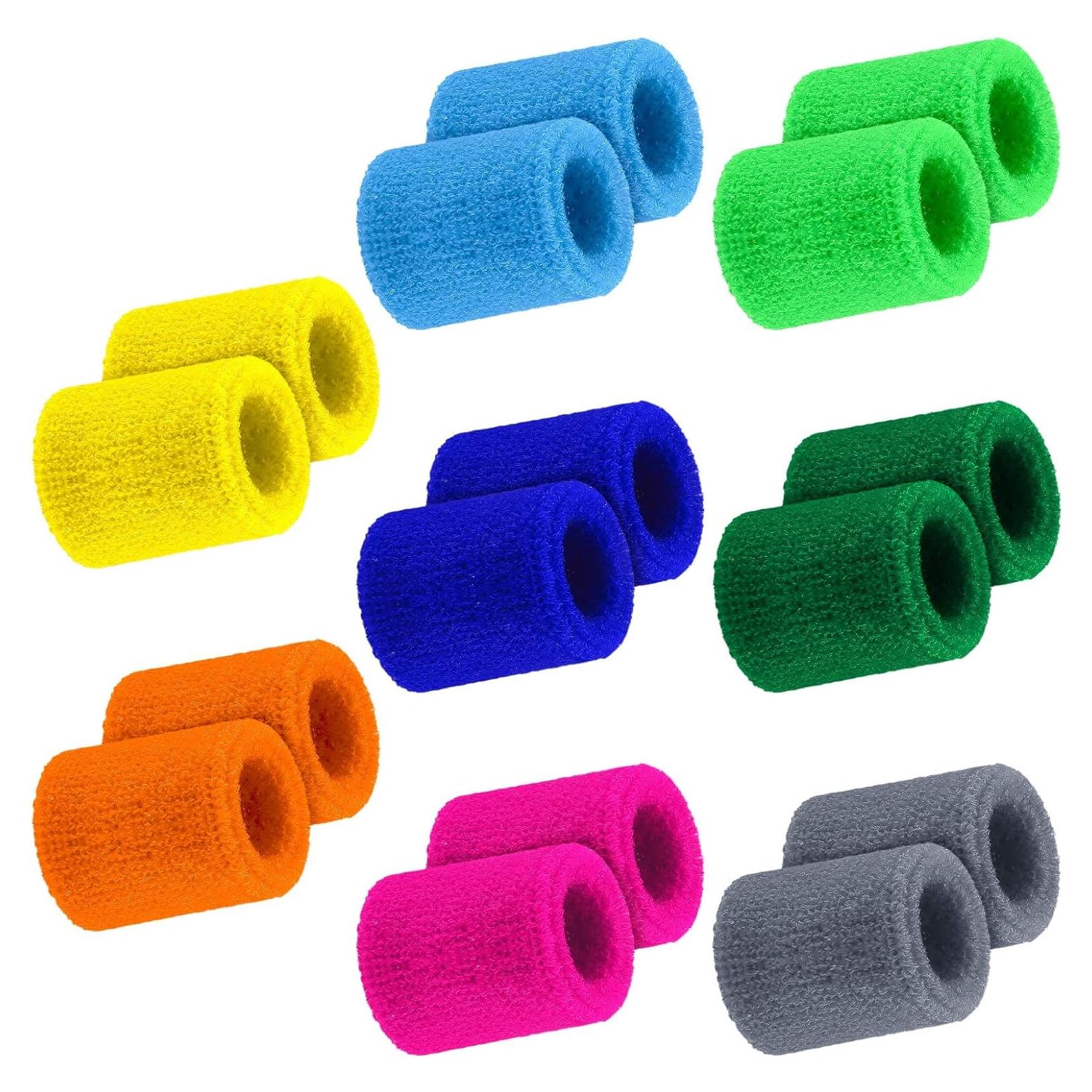 Bandas de Sudor para Niños Hungdao - 16 Piezas Colores Lindos