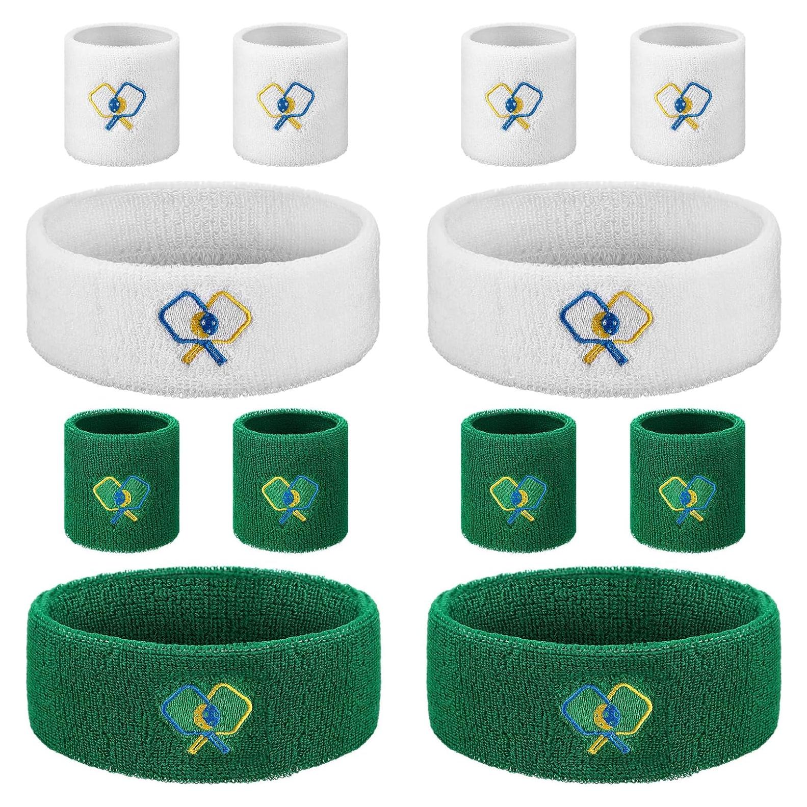 Conjunto Suhine de Bandas Deportivas y Muñequera Absorbente