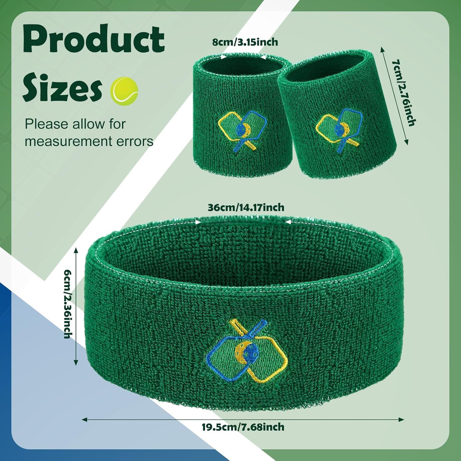 Conjunto Suhine de Bandas Deportivas y Muñequera Absorbente