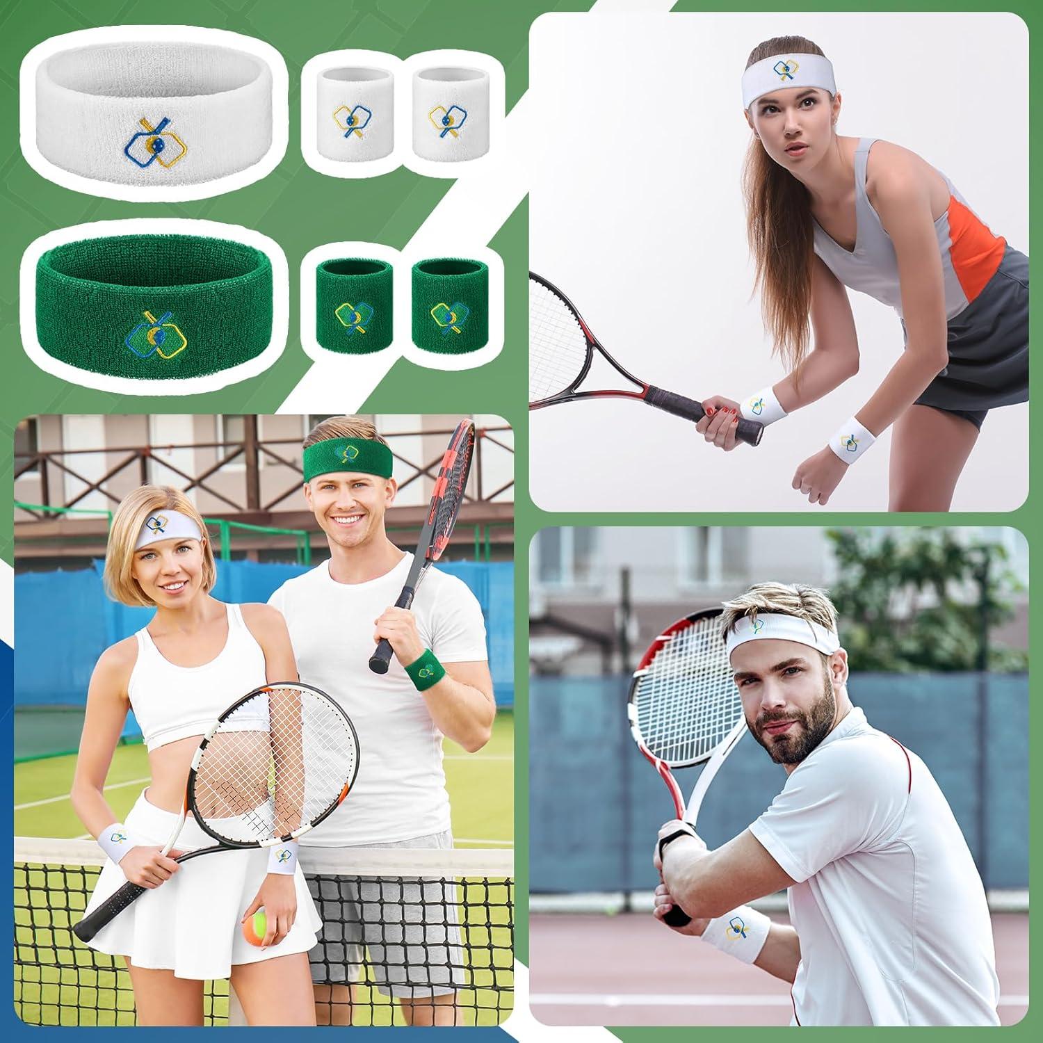 Conjunto Suhine de Bandas Deportivas y Muñequera Absorbente