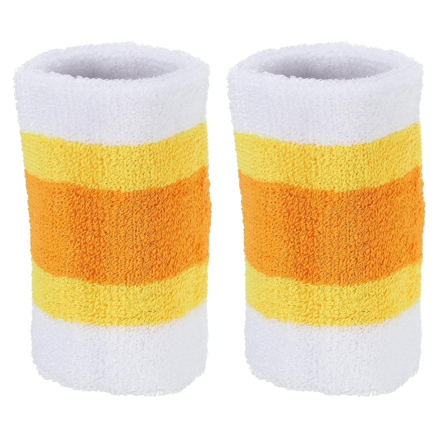Banda de Muñeca Deportiva PATIKIL 2 Pcs Tela Absorbente 8x10 cm