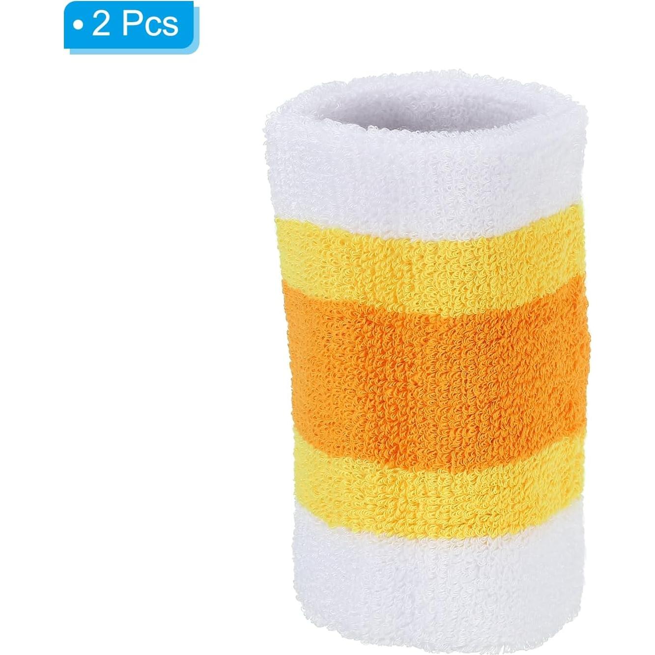 Banda de Muñeca Deportiva PATIKIL 2 Pcs Tela Absorbente 8x10 cm