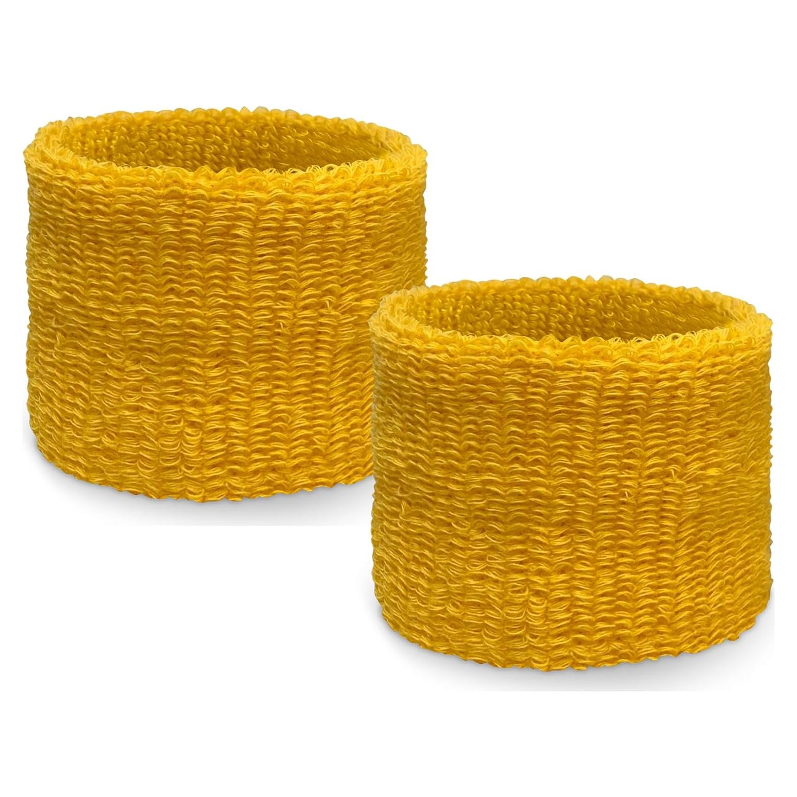 Pulseras de Muñeca Asequibles COUVER Unisex Doradas 1 Par