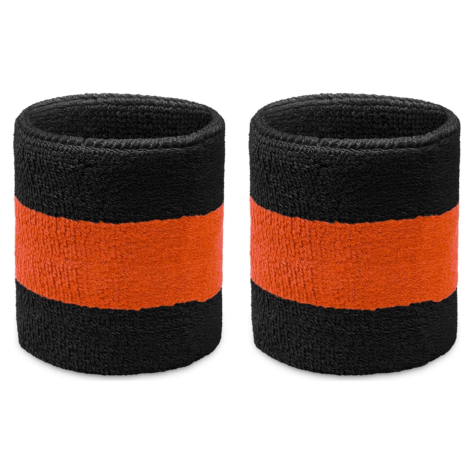 Muñequera de Tela COUVER 2 Colores Rayada 8x10 cm