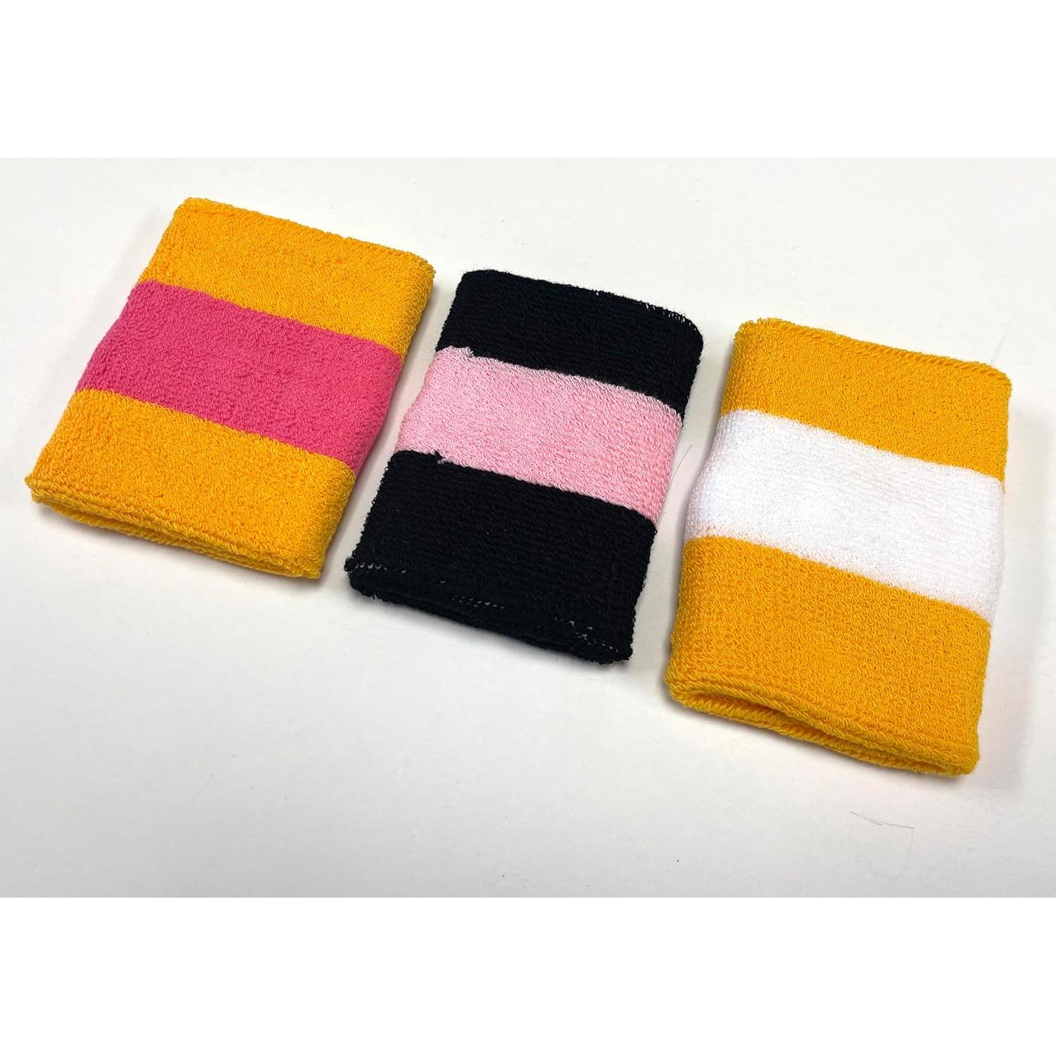 Conjunto de Banda para la Cabeza y Muñequera COUVER Verde/Negro