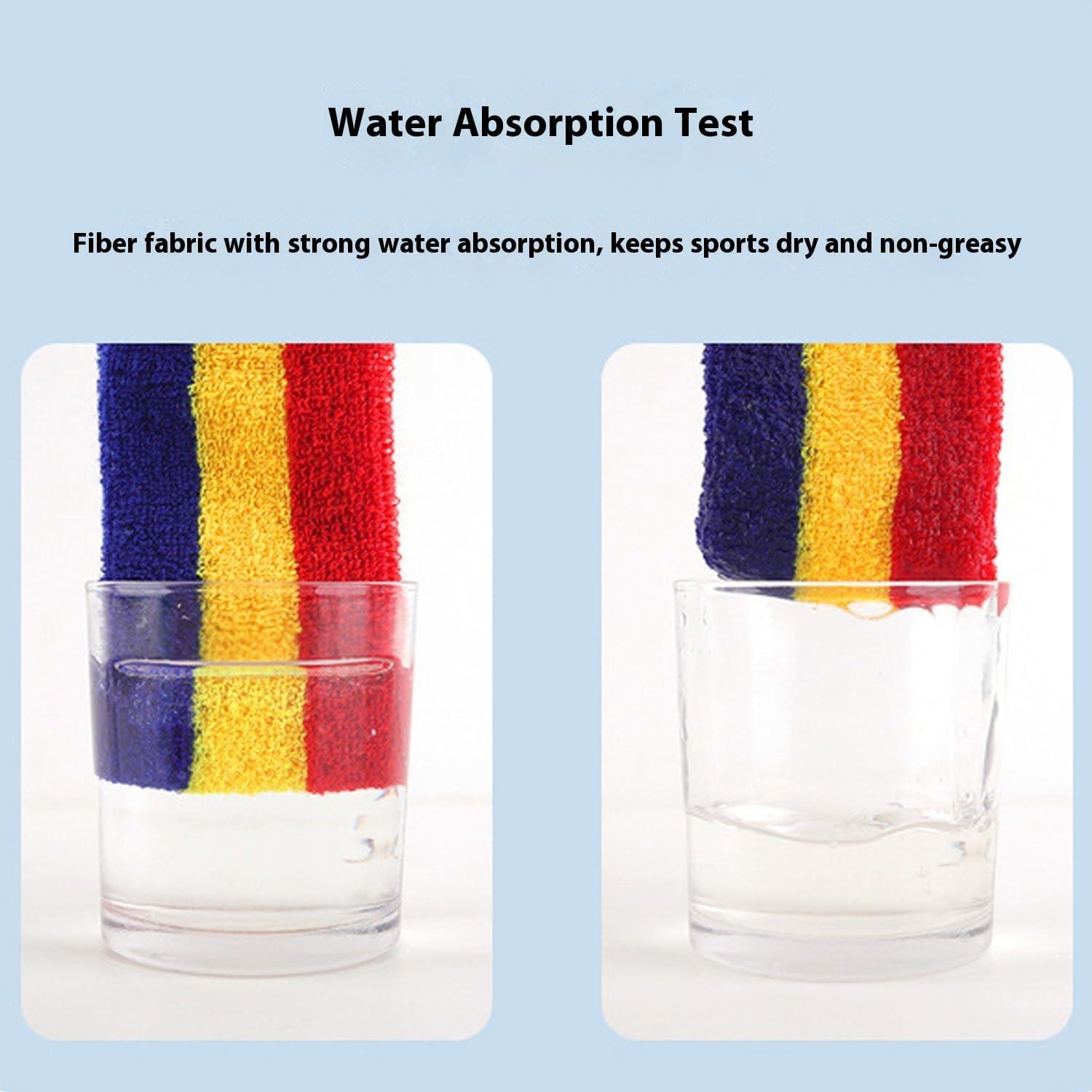 Conjunto de Muñequera y Diadema TOOPONE - Absorbente, Unisex