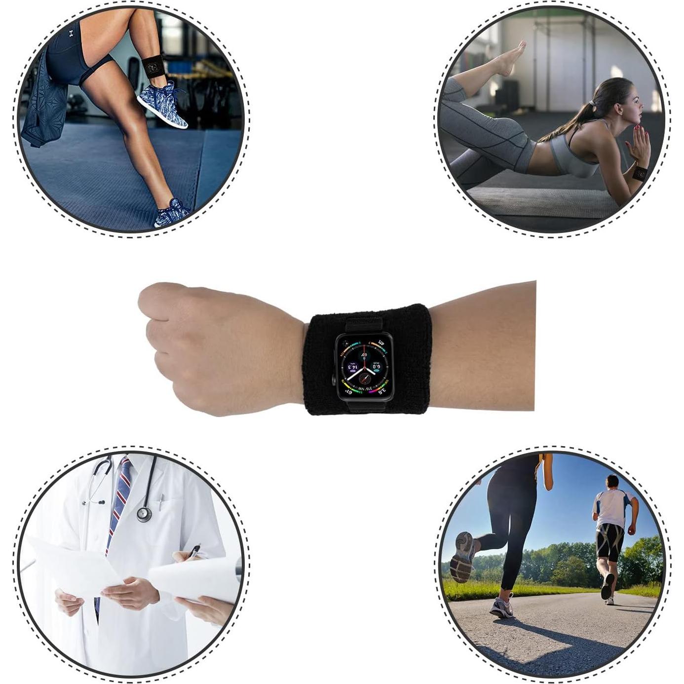 Banda de sudor deportiva IFCASE para Apple Watch 40-49mm