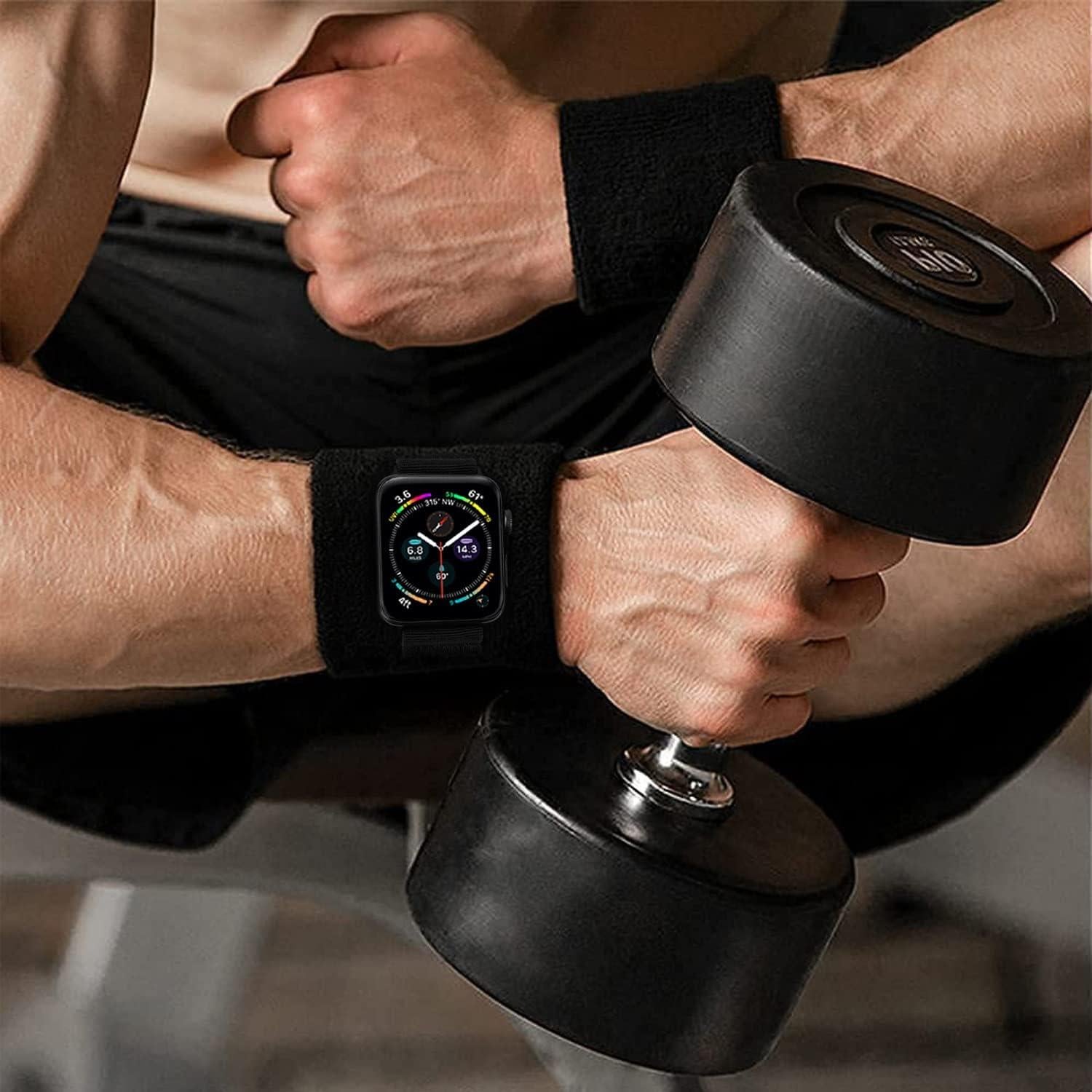 Banda de sudor deportiva IFCASE para Apple Watch 40-49mm