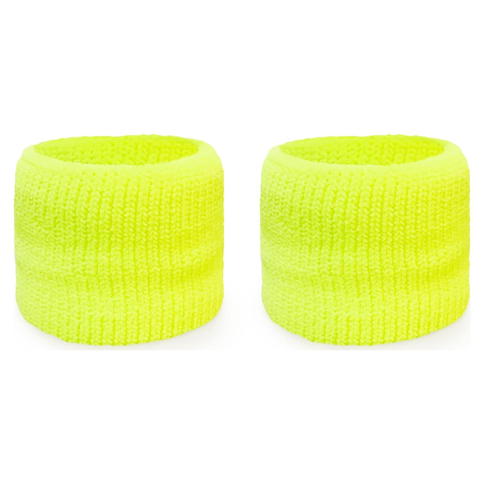 Banda Deportiva Doble Capa COUVER Amarillo Neón Unisex