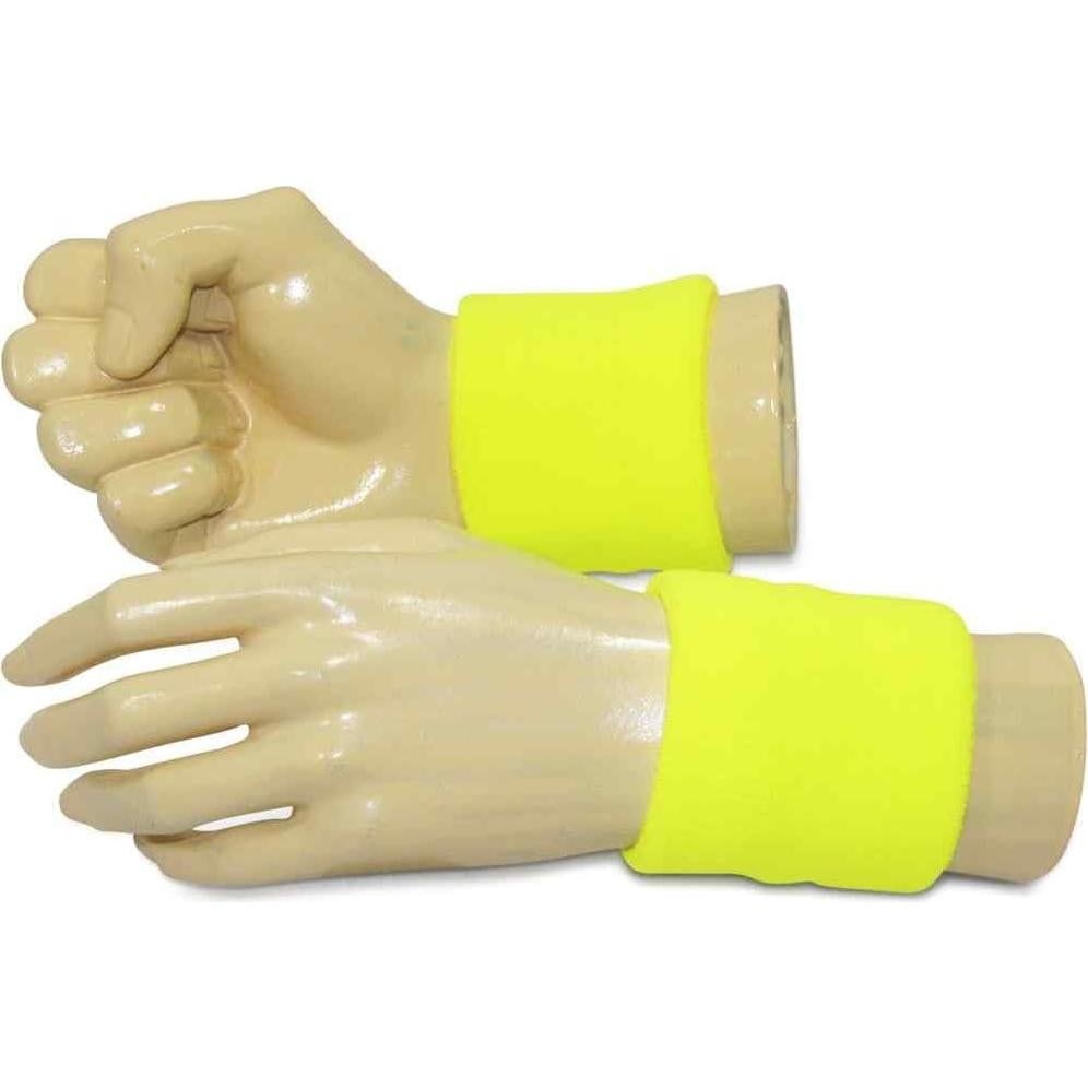 Banda Deportiva Doble Capa COUVER Amarillo Neón Unisex