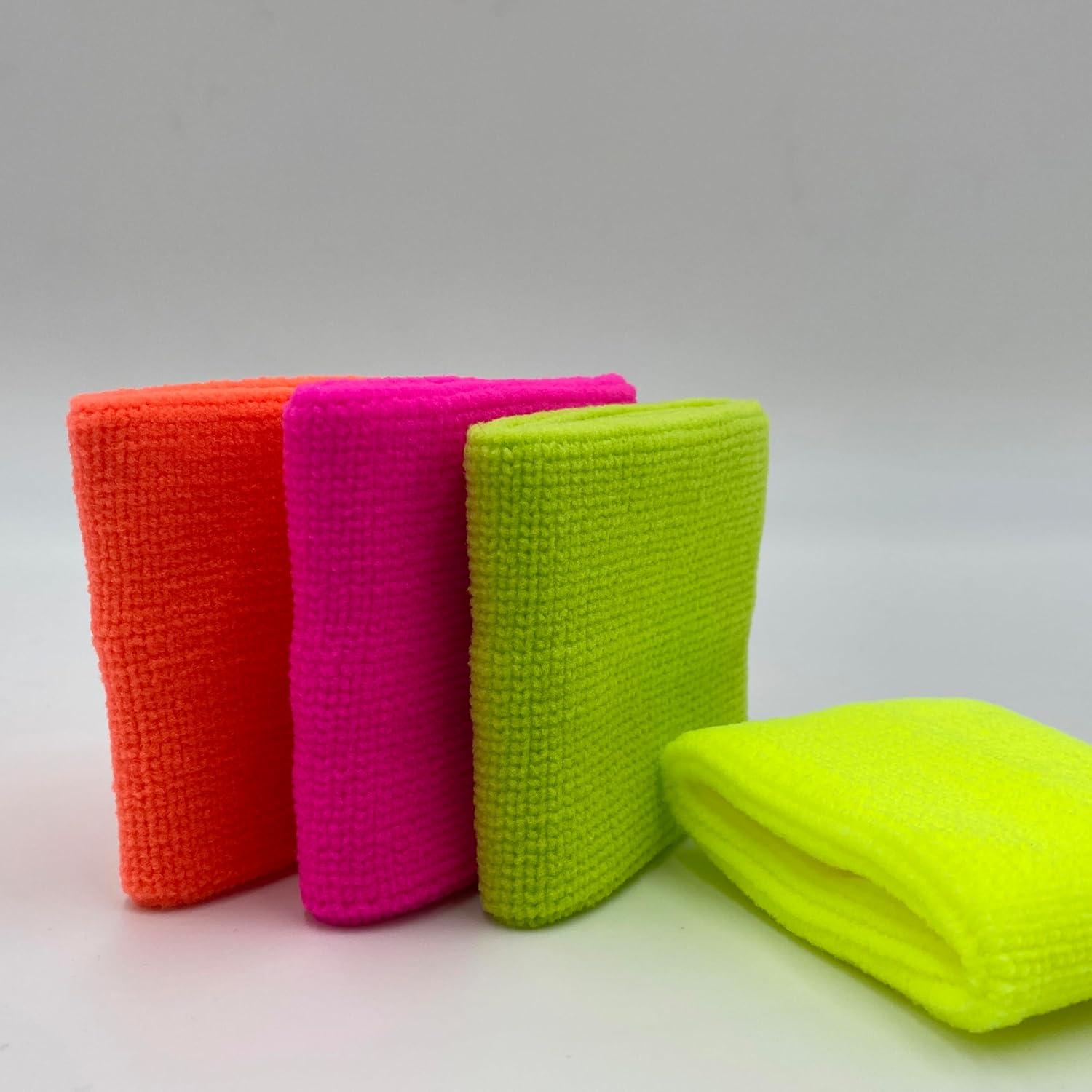 Banda Deportiva Doble Capa COUVER Amarillo Neón Unisex