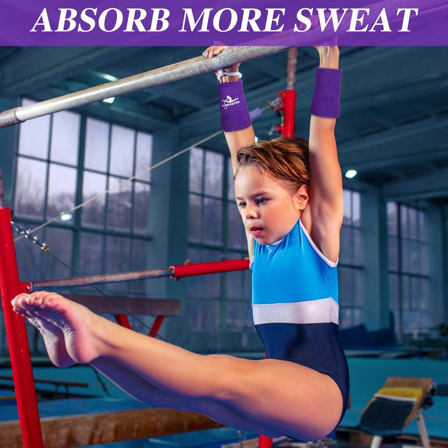 Muñequera de Gimnasia Blosssound 4 Pares 8x10 cm Colores