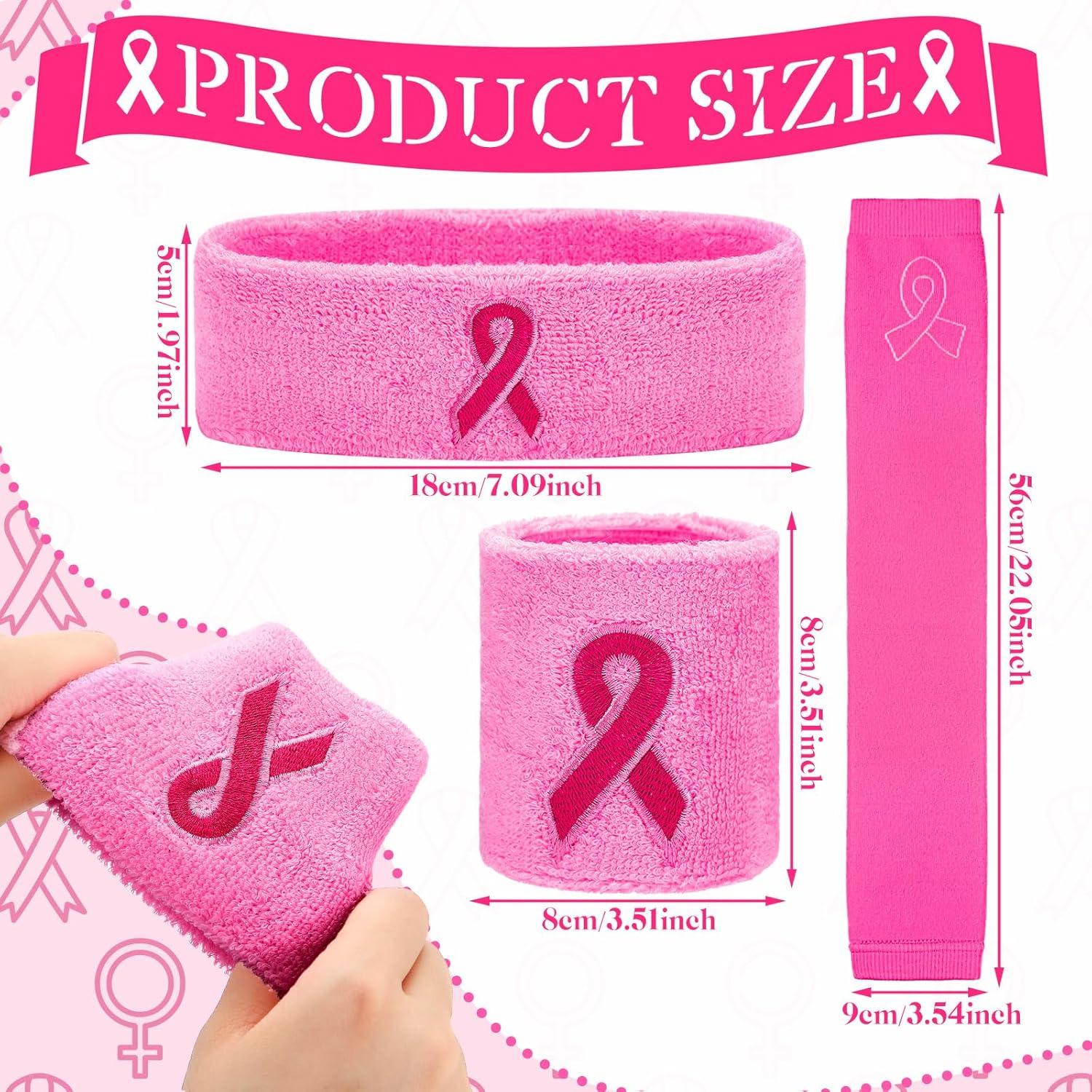 Conjunto de Muñequera y Mangas Jecery para Cáncer de Mama