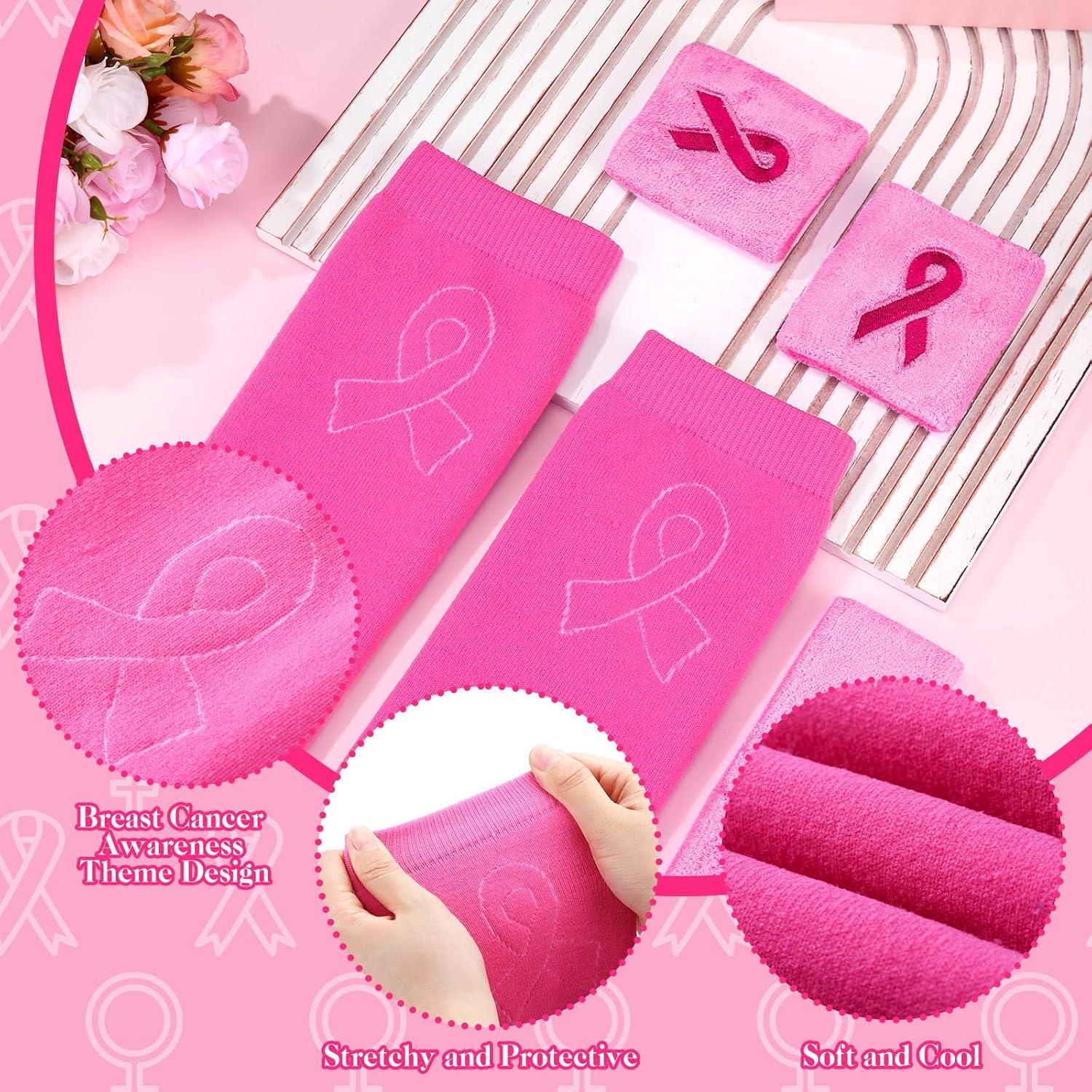 Conjunto de Muñequera y Mangas Jecery para Cáncer de Mama