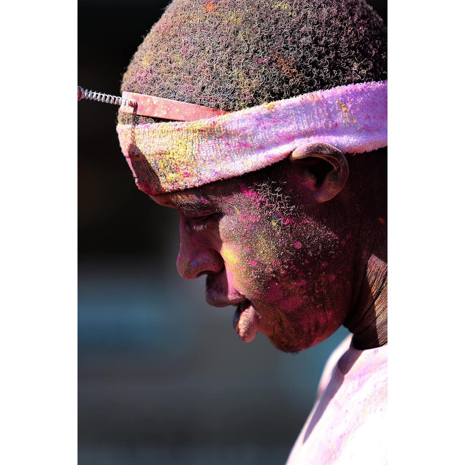 Conjunto de Bandas de Sudor Kenz Laurenz Púrpura - Diadema y Muñequera