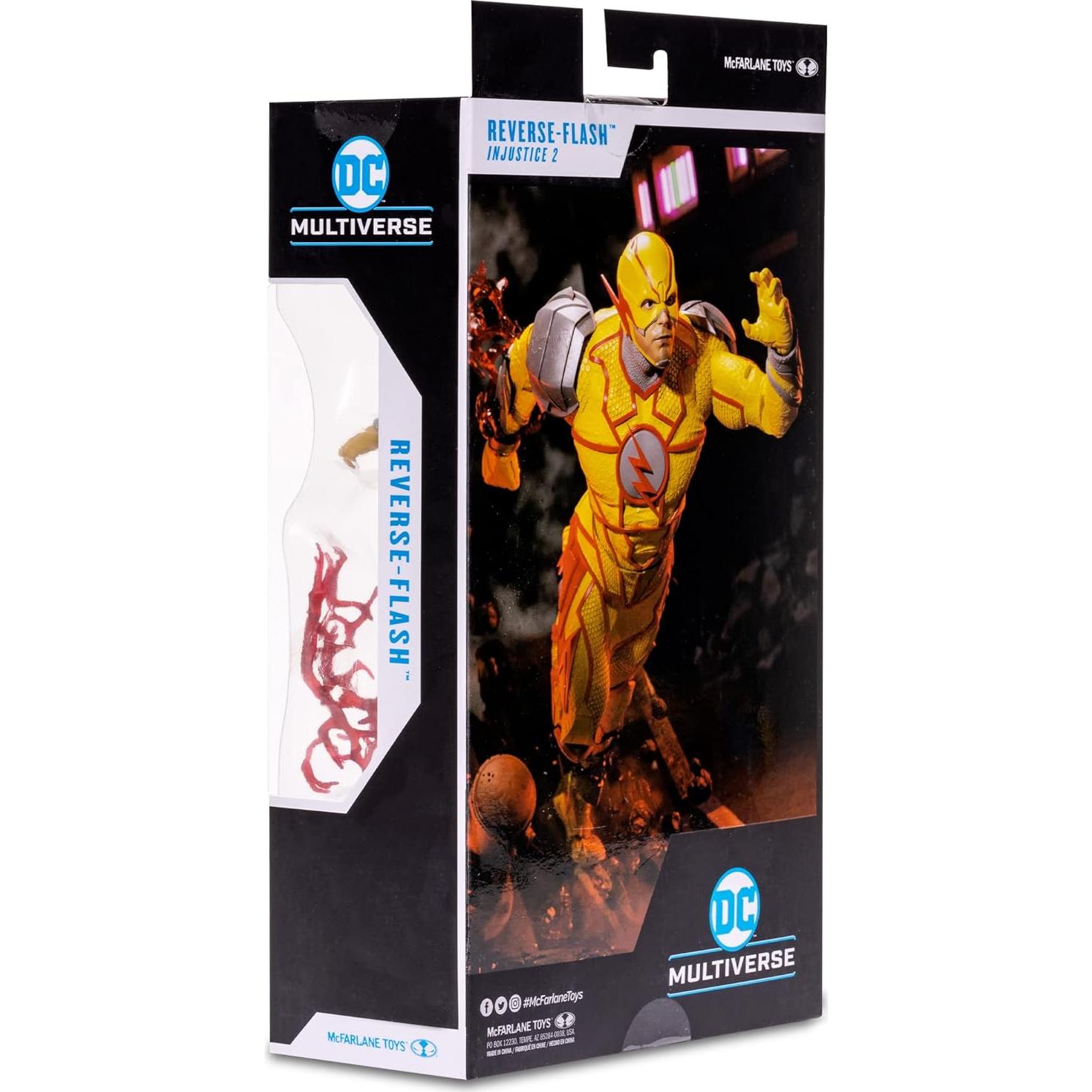Figura de Acción Reverse Flash McFarlane 17.78 cm con Accesorios