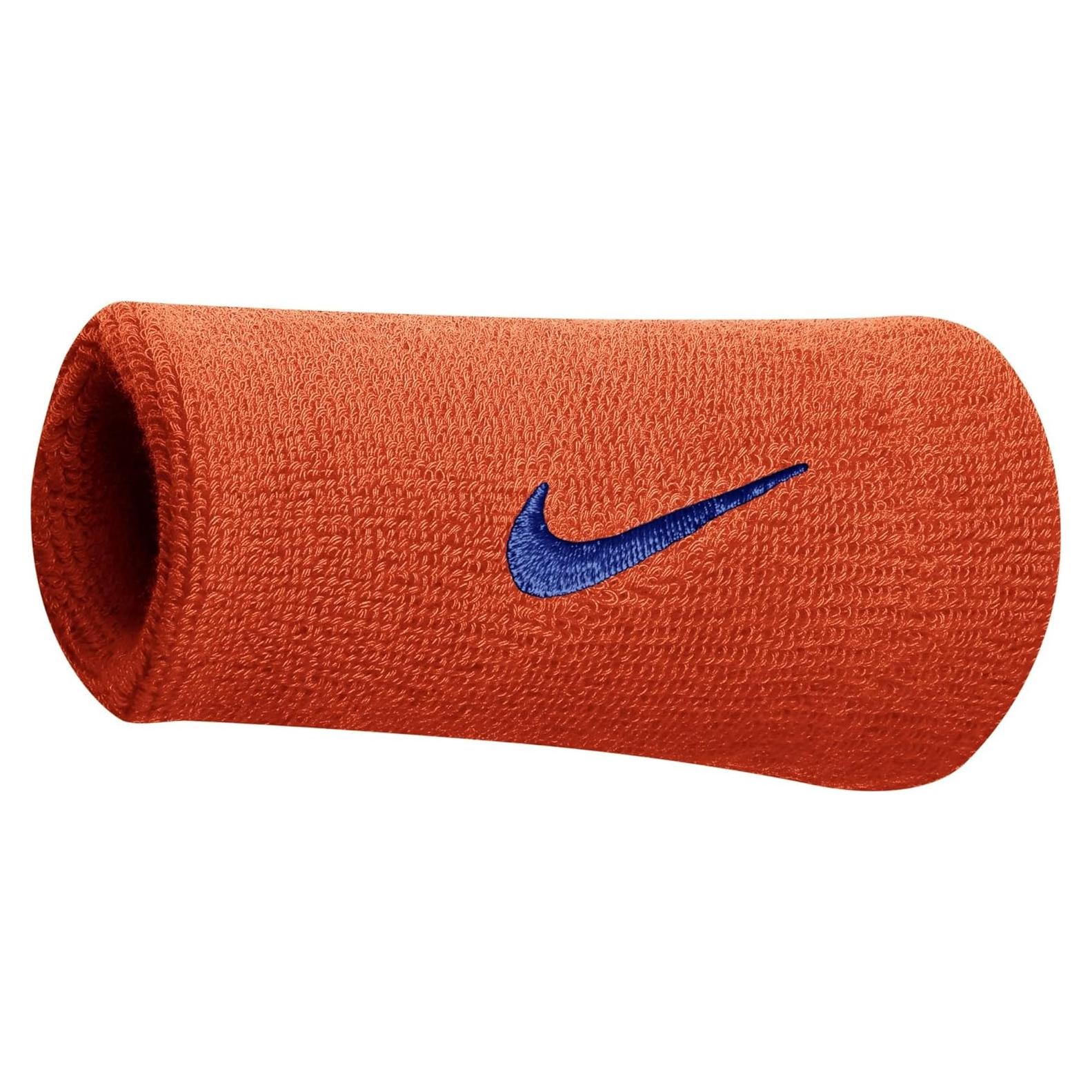 Muñequera Nike Swoosh Doublewide Naranja Neón