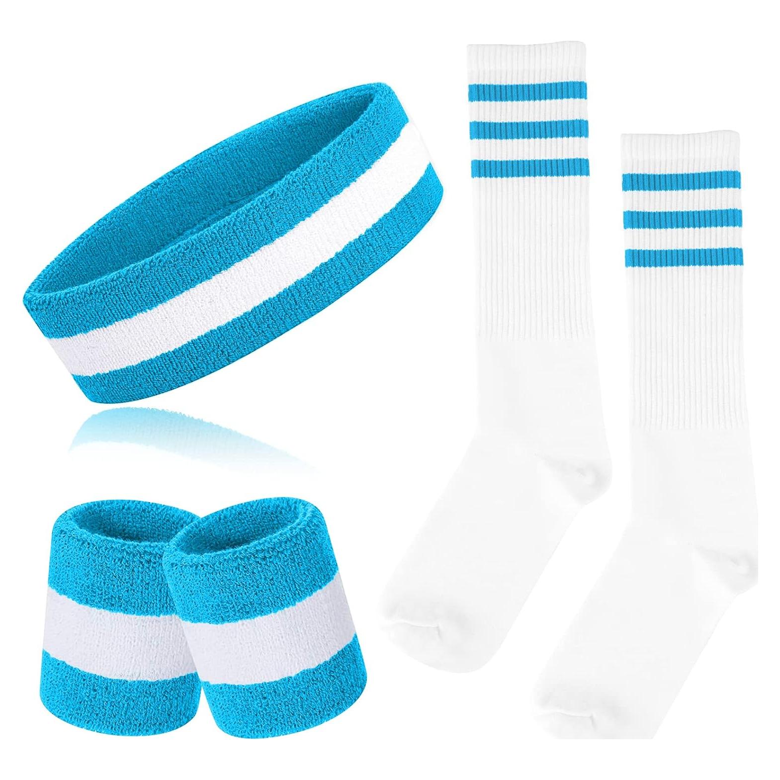 Conjunto de 5 Piezas ONUPGO: Muñequera, Calcetines y Banda