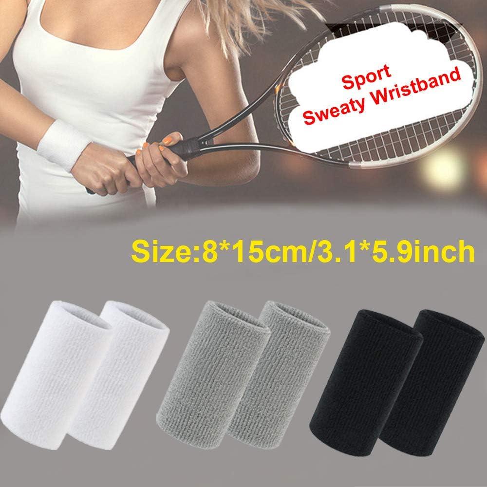 Muñequera Deportiva Toalla Yuyeran 3 Colores Talla Única