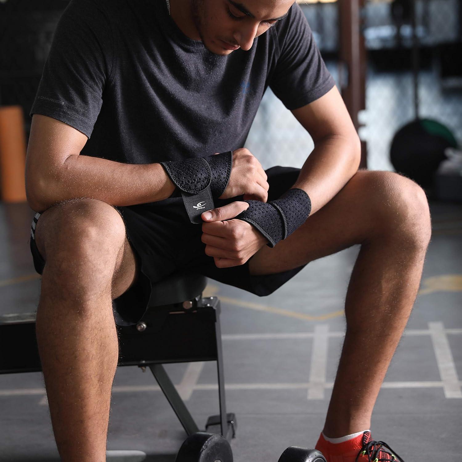 Correa de Compresión para Muñeca HiRui - Soporte Ajustable Negro