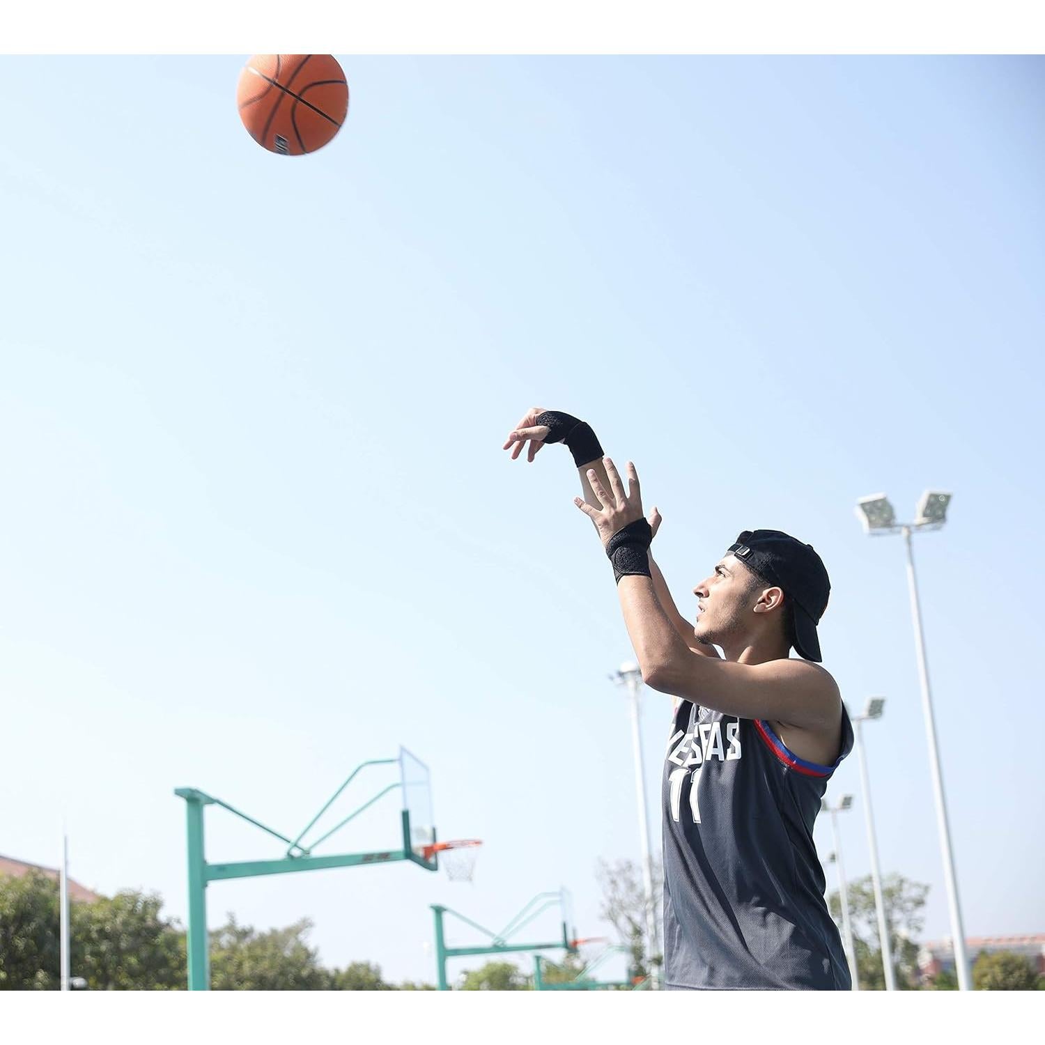 Correa de Compresión para Muñeca HiRui - Soporte Ajustable Negro