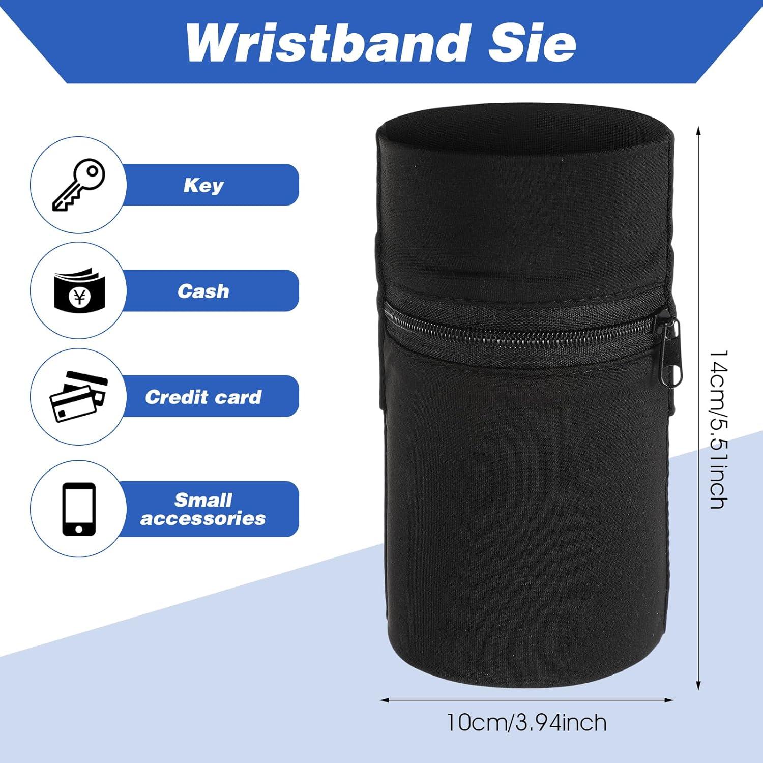 3 Piezas Cartera de Muñeca Nogeqi para Hombres y Mujeres - Antirrobo