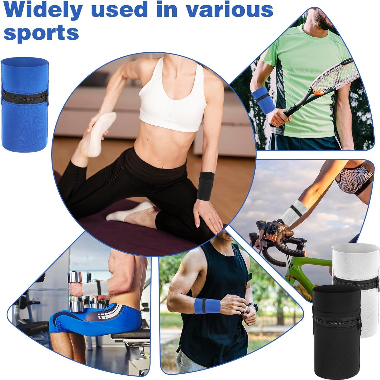 3 Piezas Cartera de Muñeca Nogeqi para Hombres y Mujeres - Antirrobo