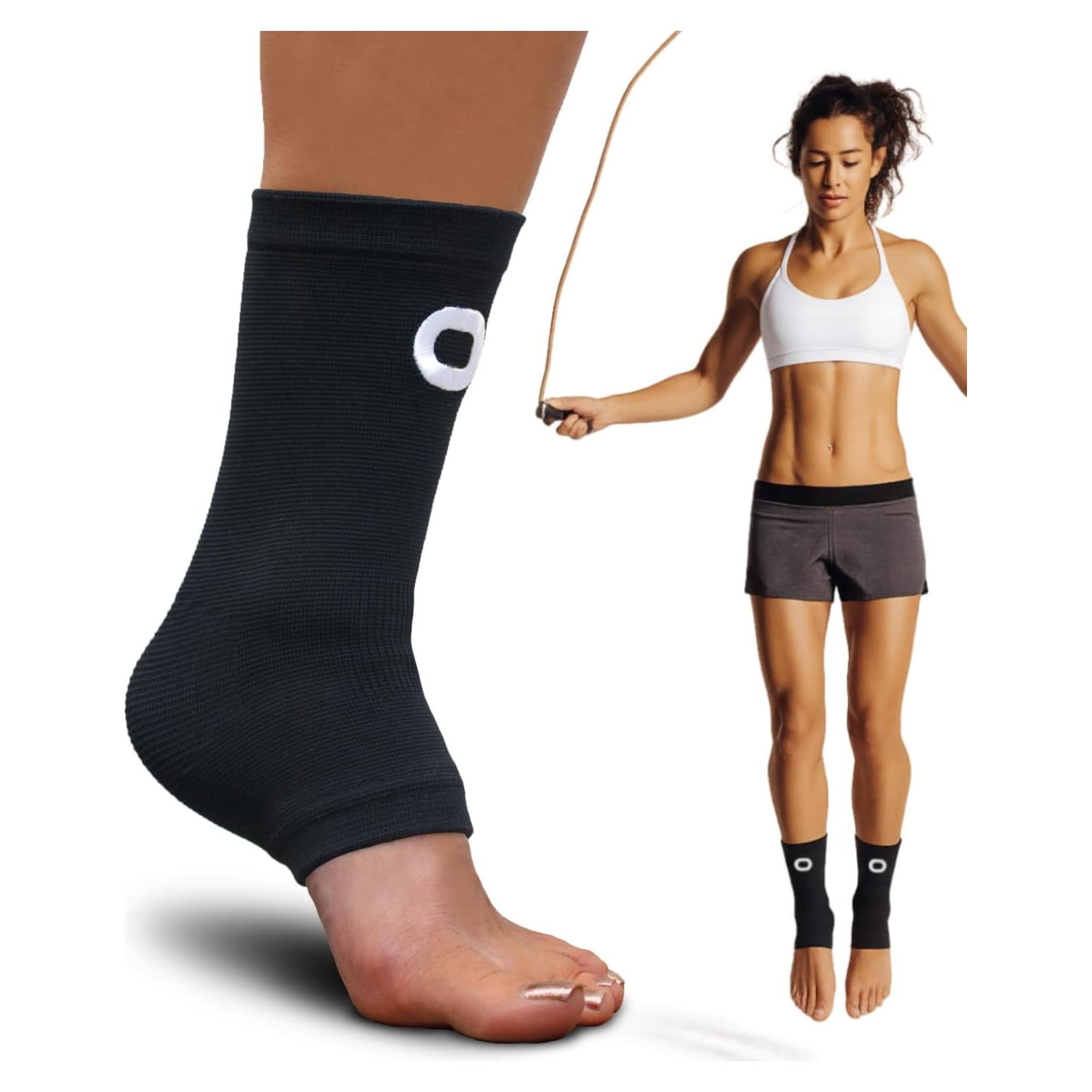 Manga de Compresión para Tobillo Crucial - Soporte Unisex