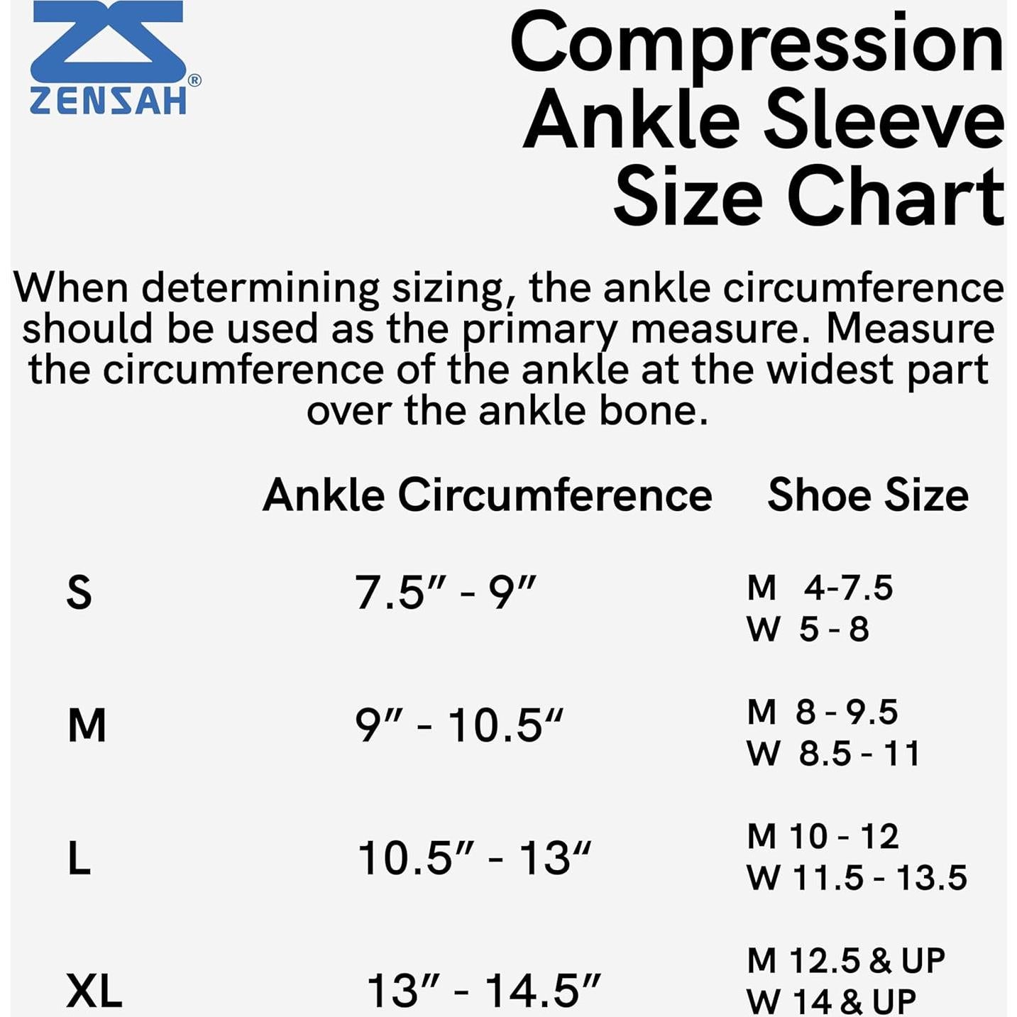 Soporte de Tobillo Zensah - Compresión para Esguinces - Beige